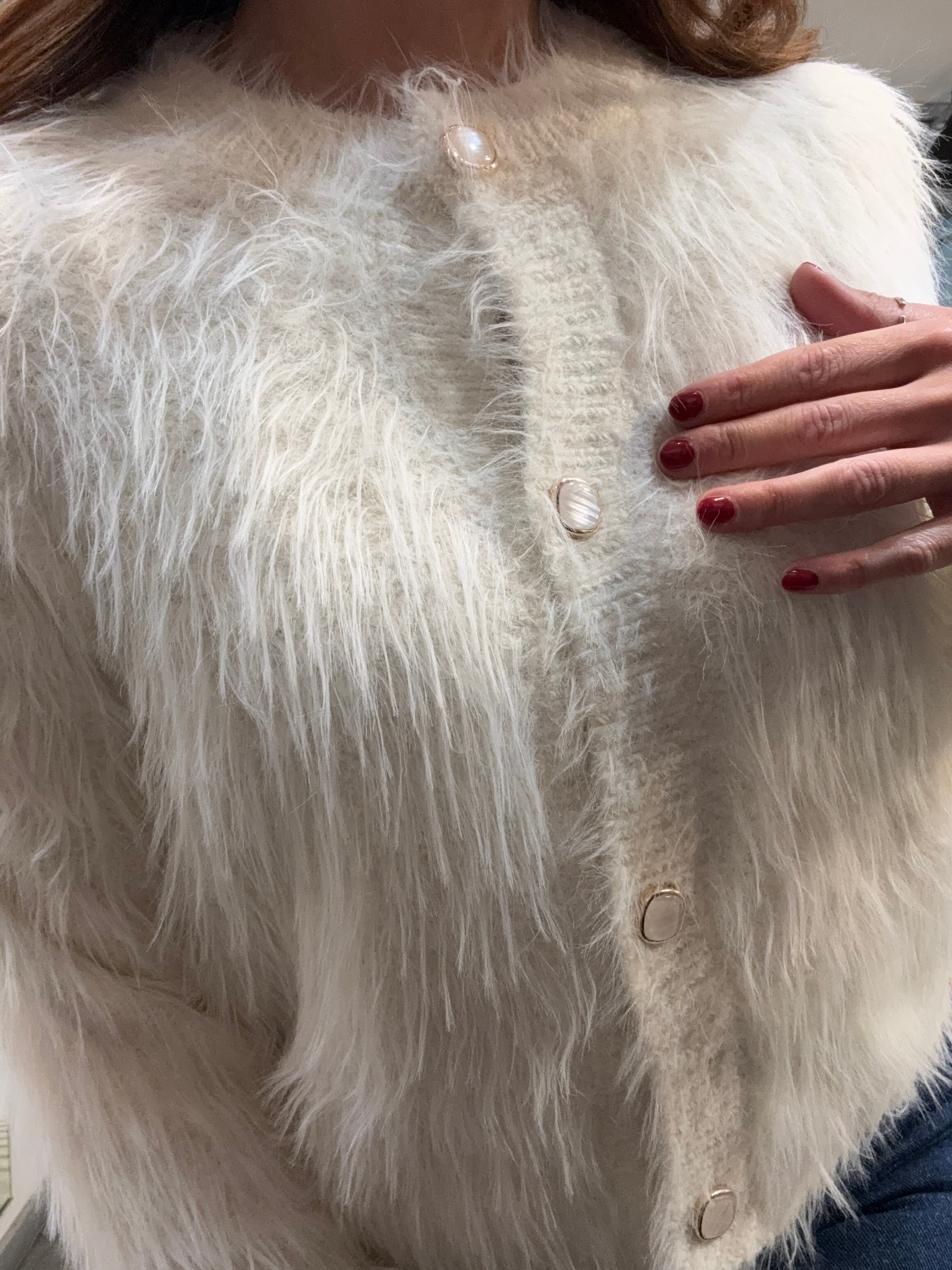 Cardigan Fluffy Molly Bracken