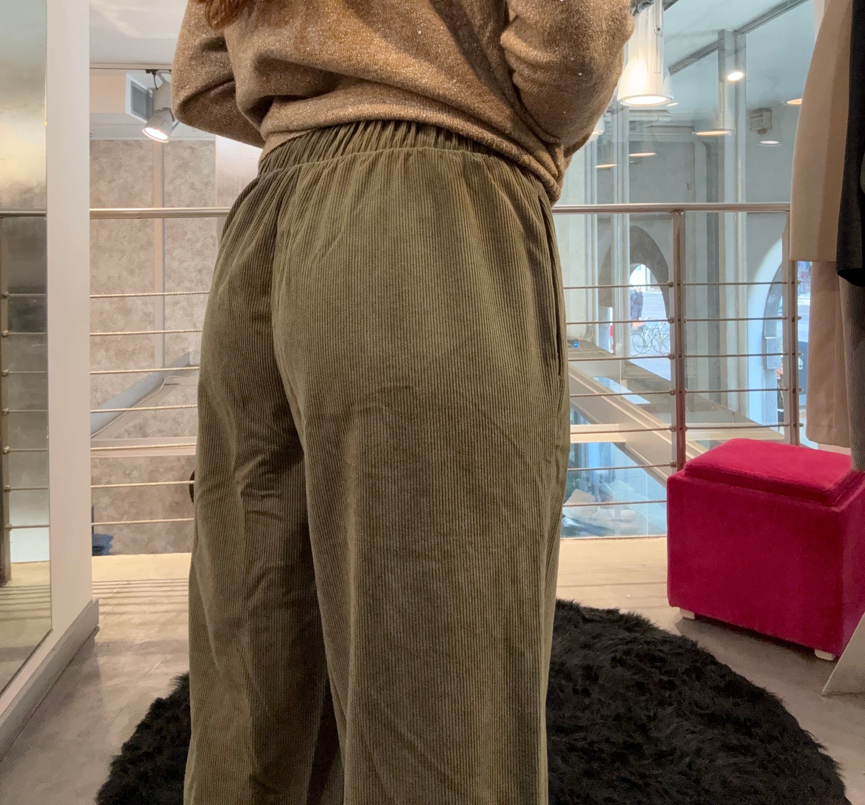 Pantalone Velluto Vero Moda