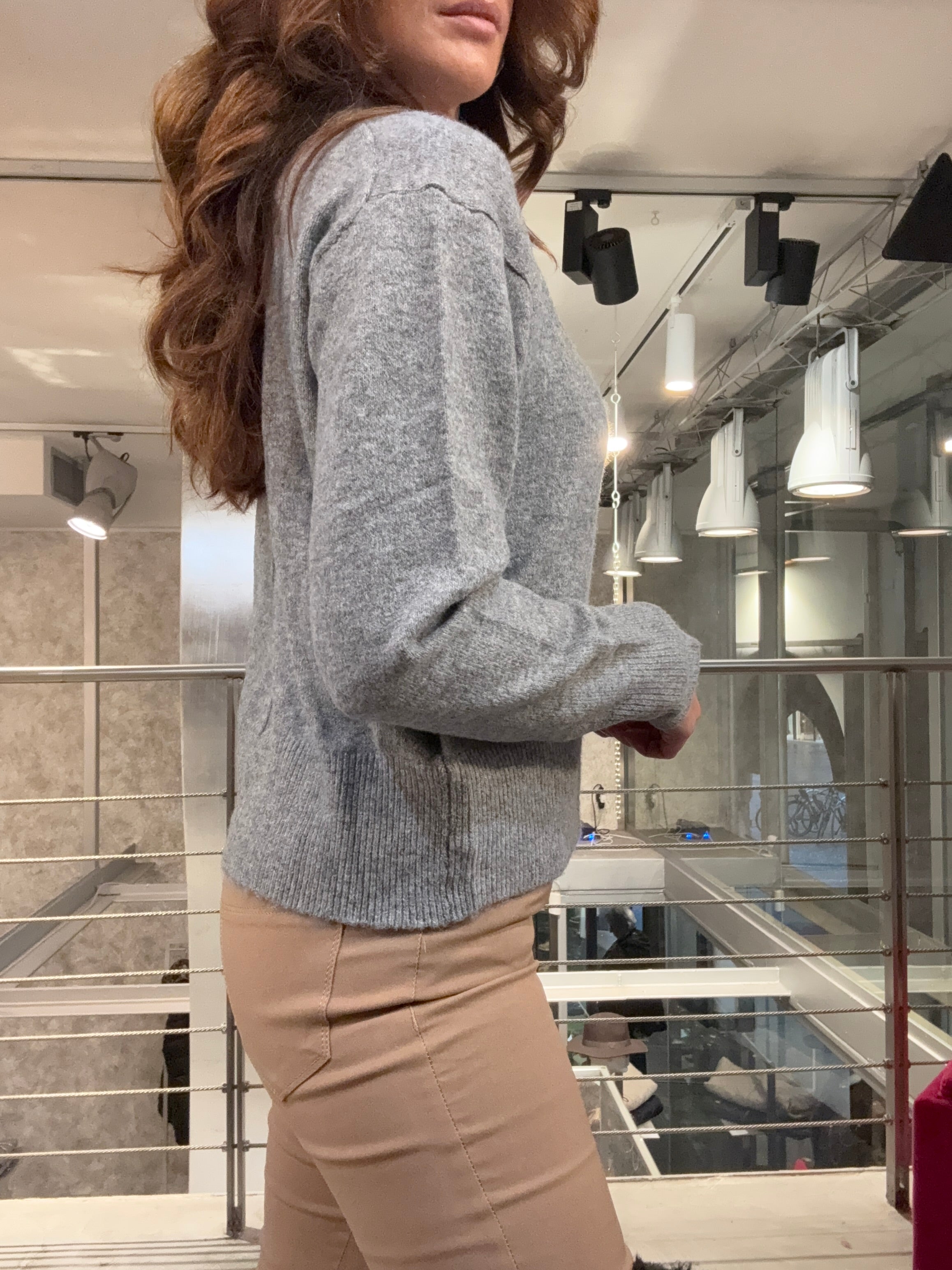 Cardigan Zip Mark Up