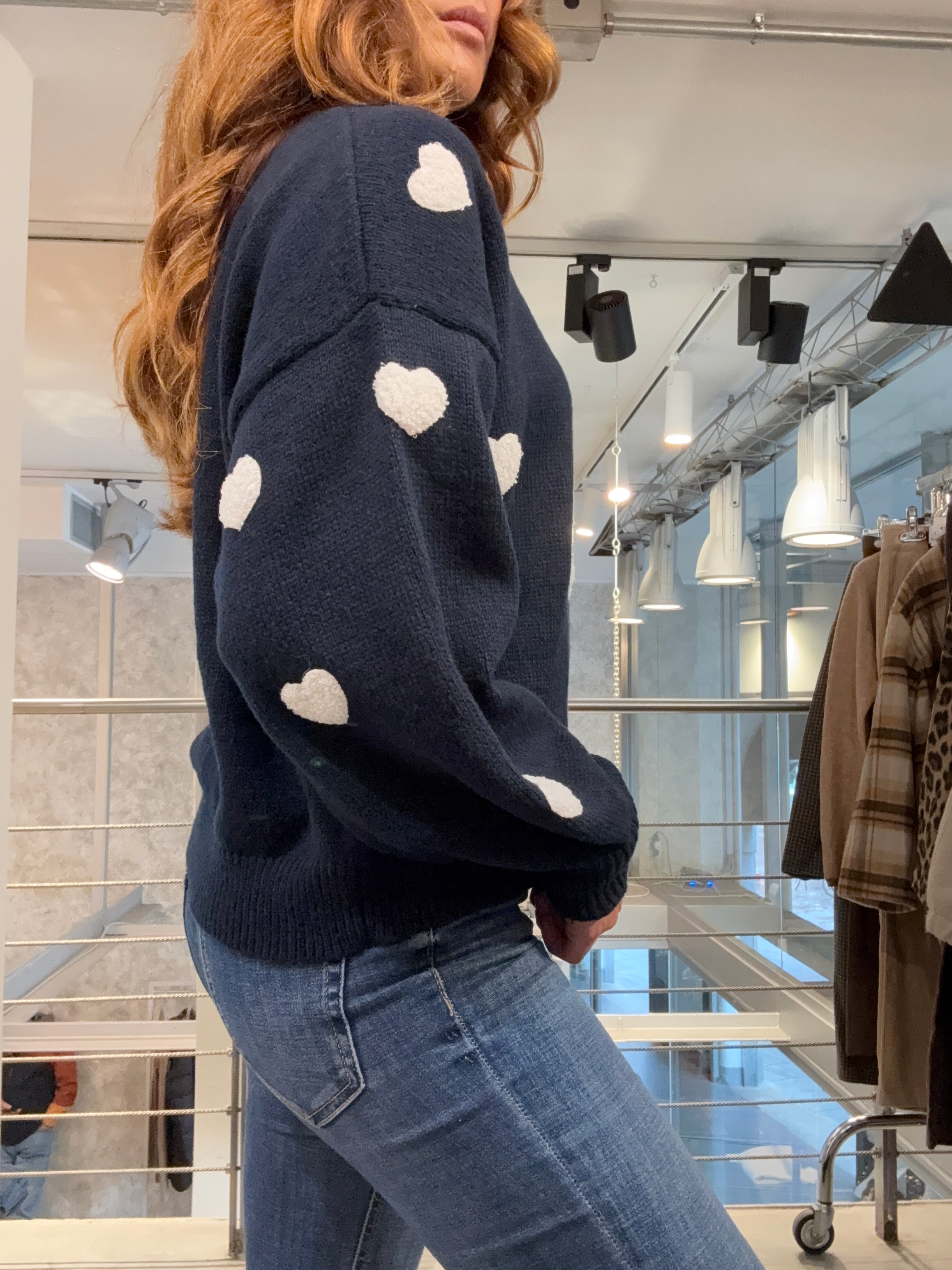 Pull Cuori Molly Bracken