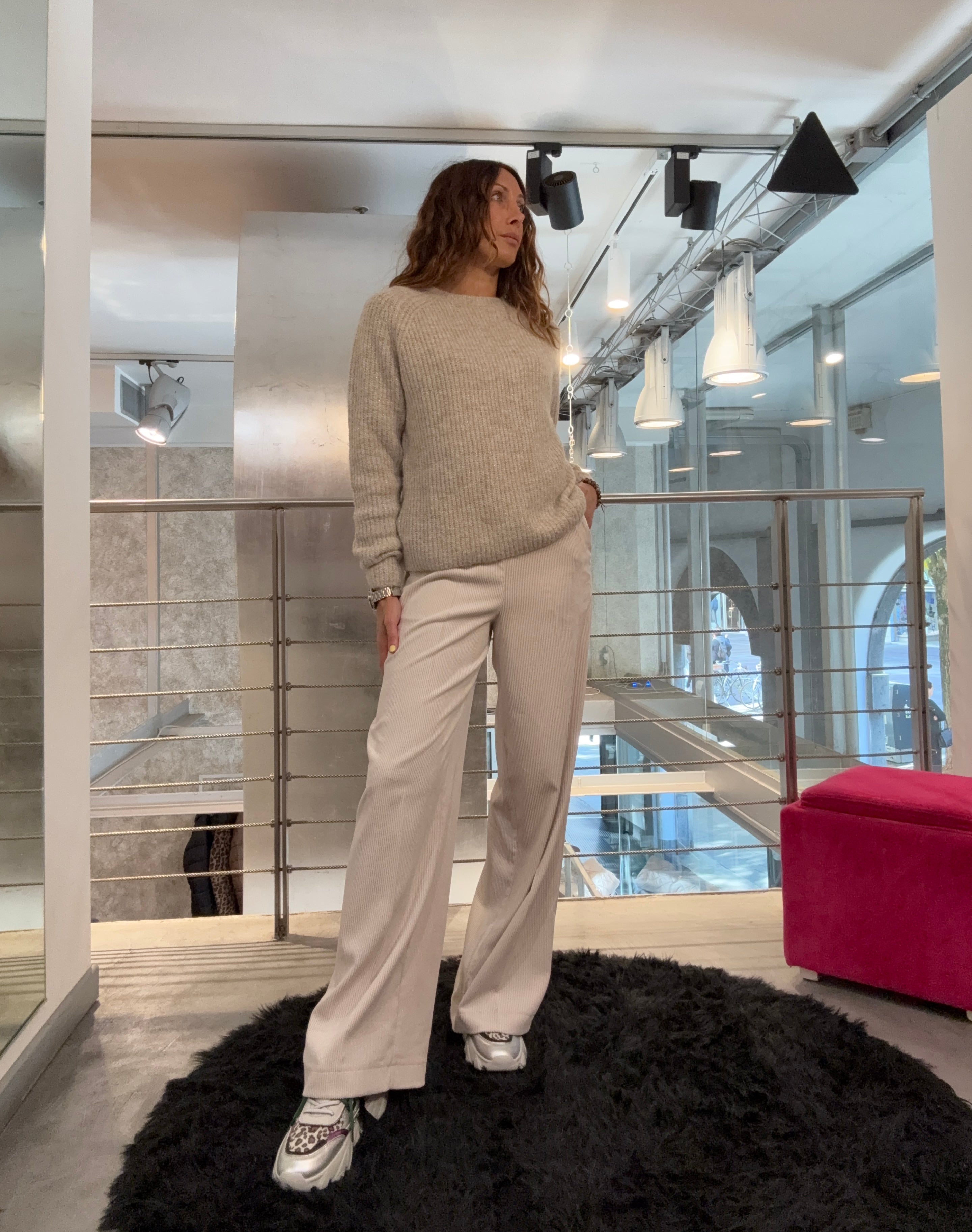 Pantaloni Velluto Mark Up