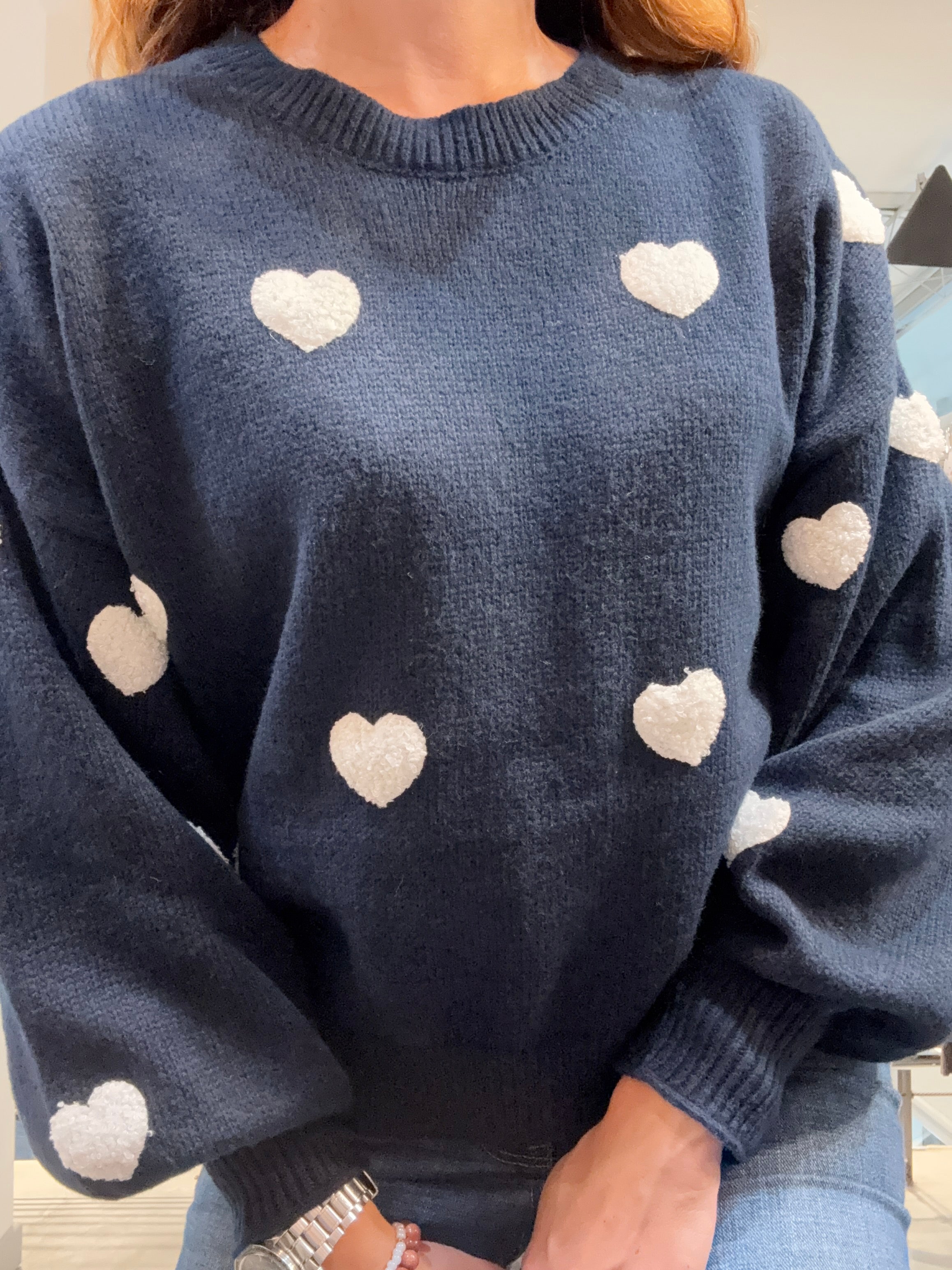 Pull Cuori Molly Bracken