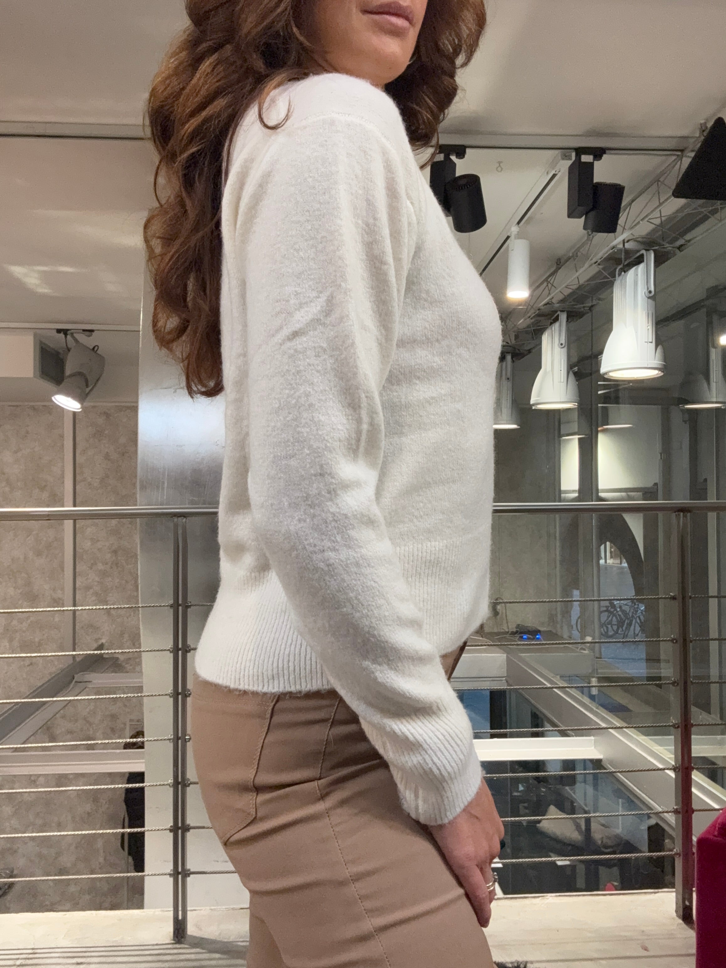 Cardigan Zip Mark Up