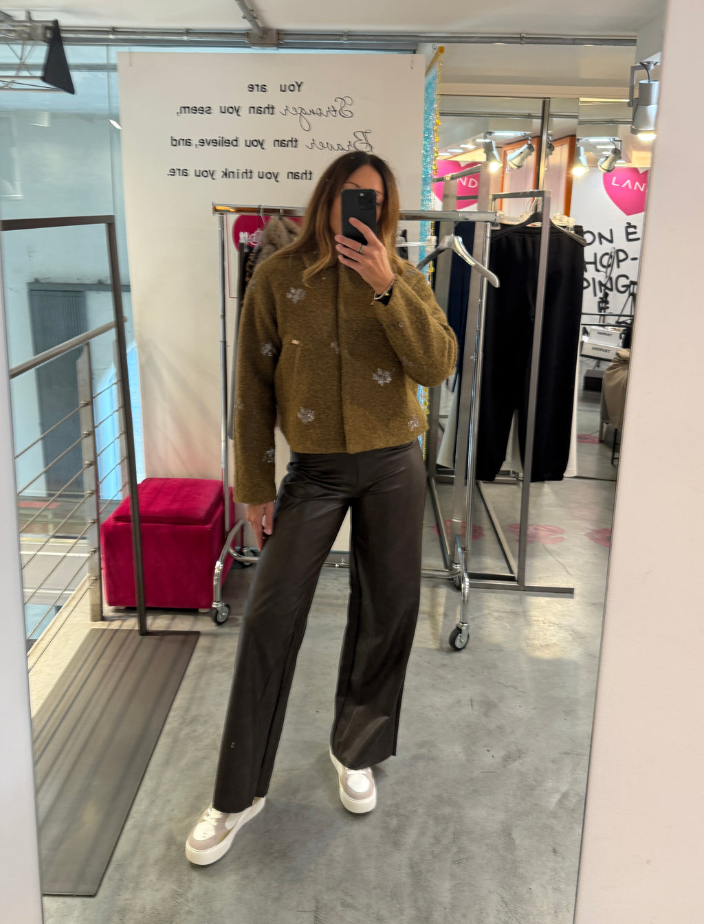 Giacca Bouclé Mark Up