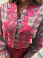 Camicia Ricamo Fiori