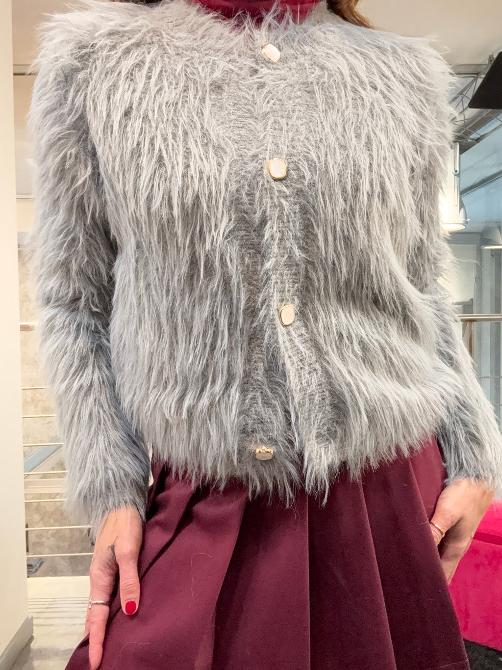 Cardigan Fluffy Molly Bracken