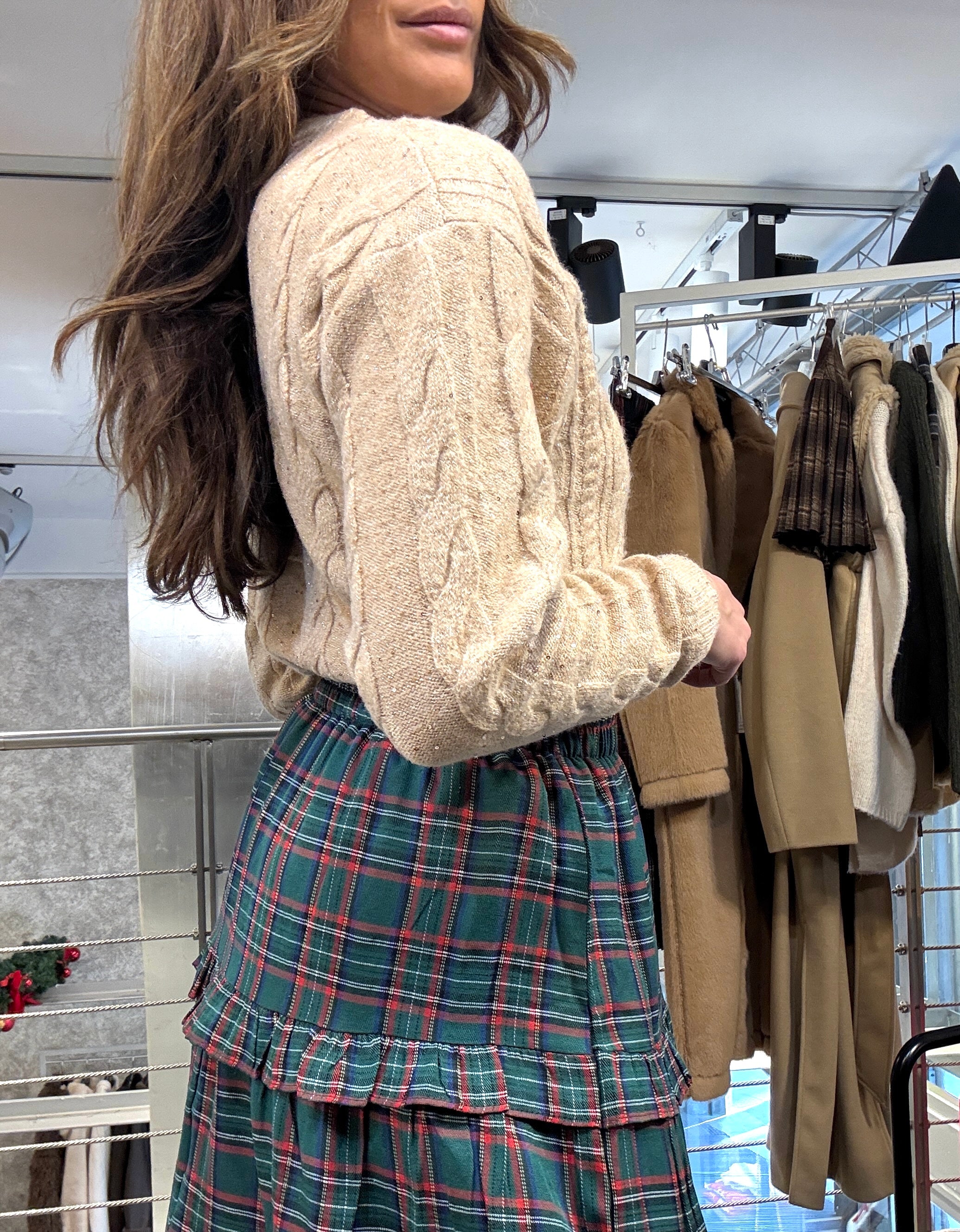 Pull Paillettes Mark Up