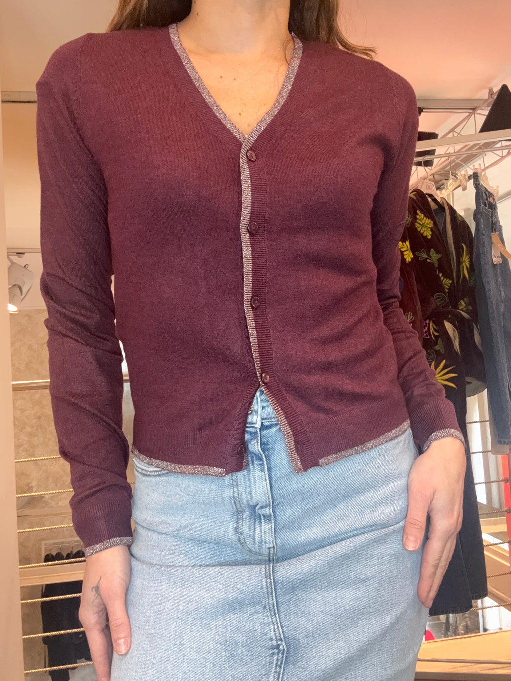 Cardigan Lurex Vero Moda