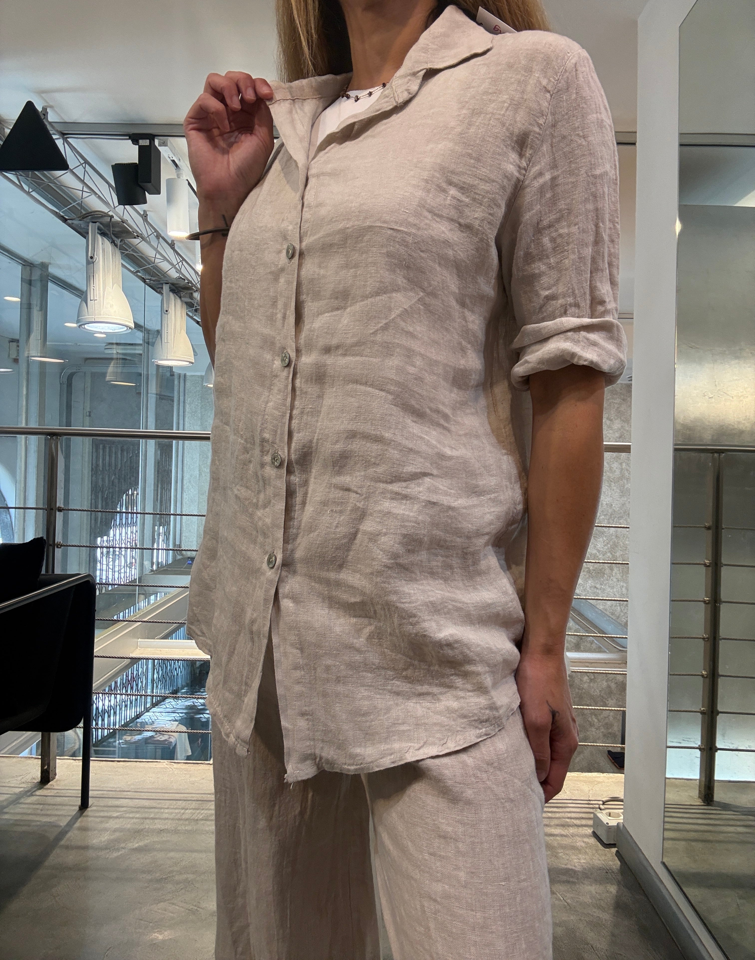 Camicia Lino Landi Love