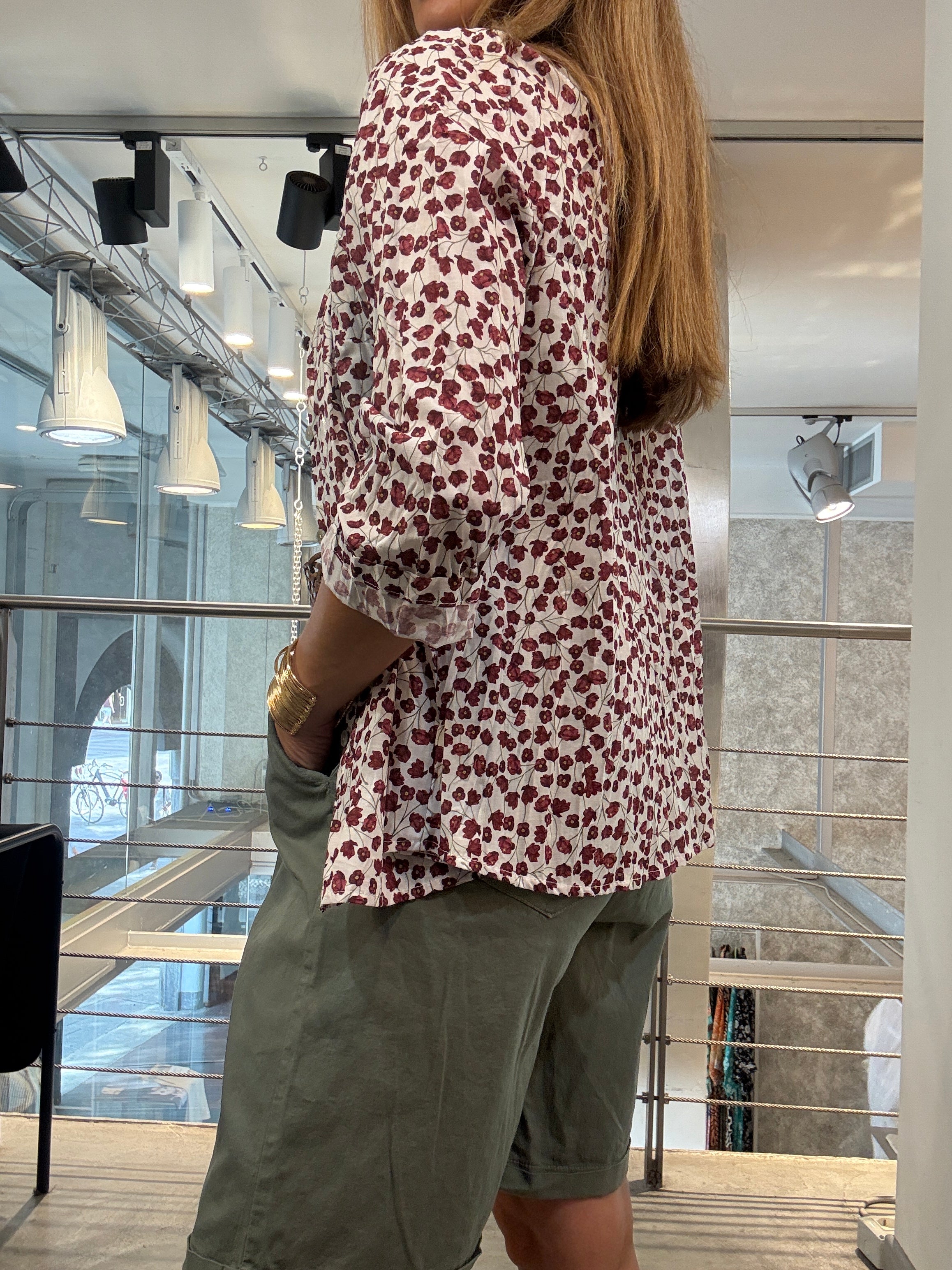 Camicia Flowers Landi
