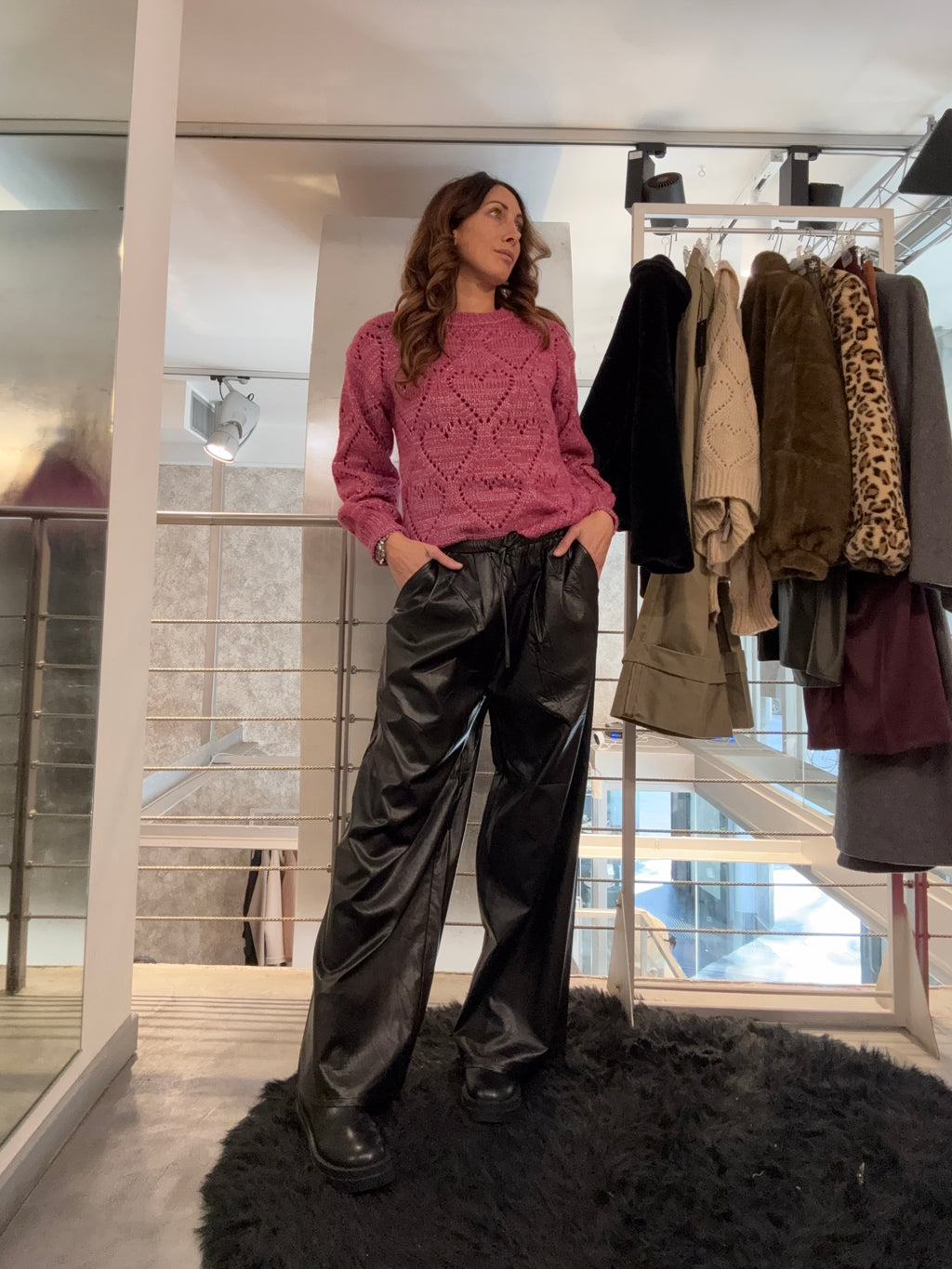 Pantaloni Ecopelle Molly Bracken