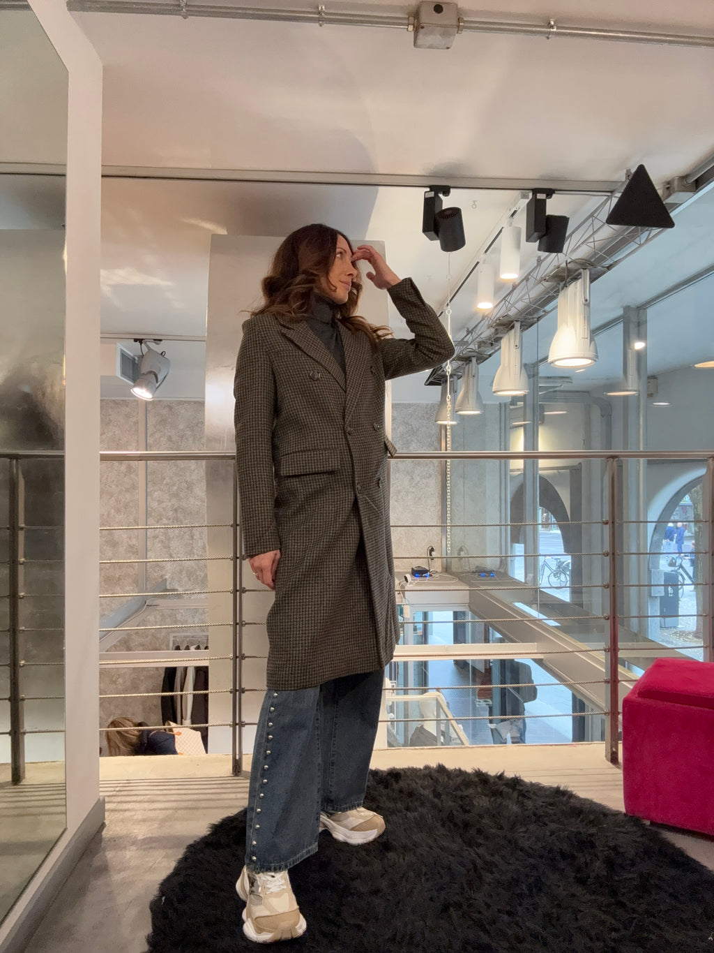 Cappotto Pied de Poule Vero Moda