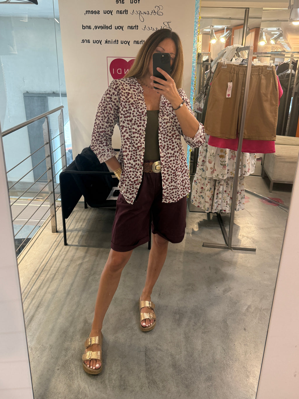 Camicia Flowers Landi