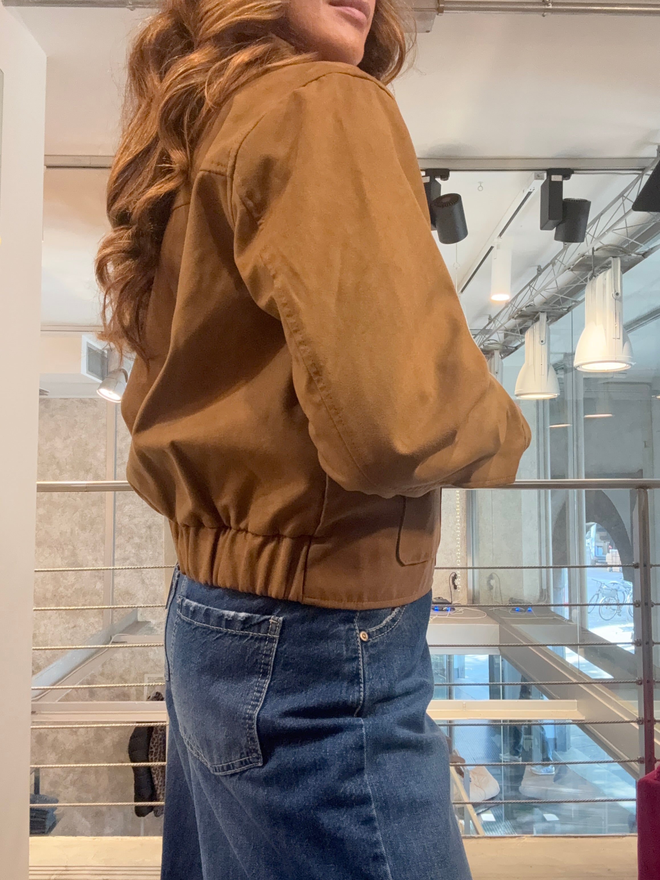Bomber Scamosciato Soyaconcept