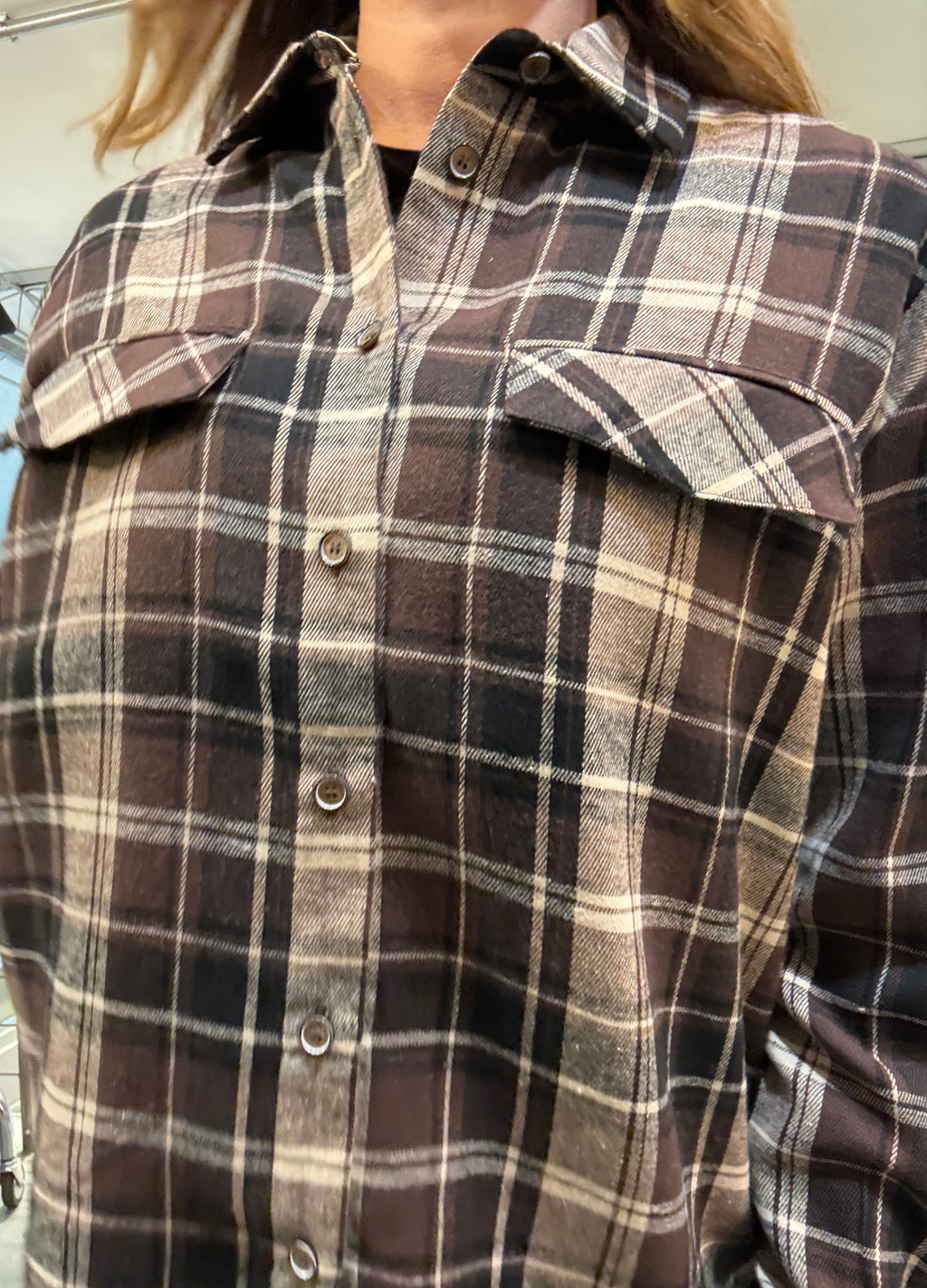 Camicia Check Mark Up