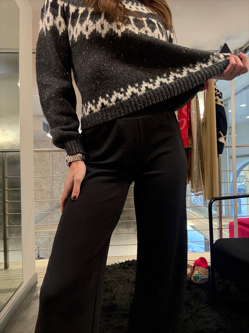 Pantaloni Lurex Soyaconcept