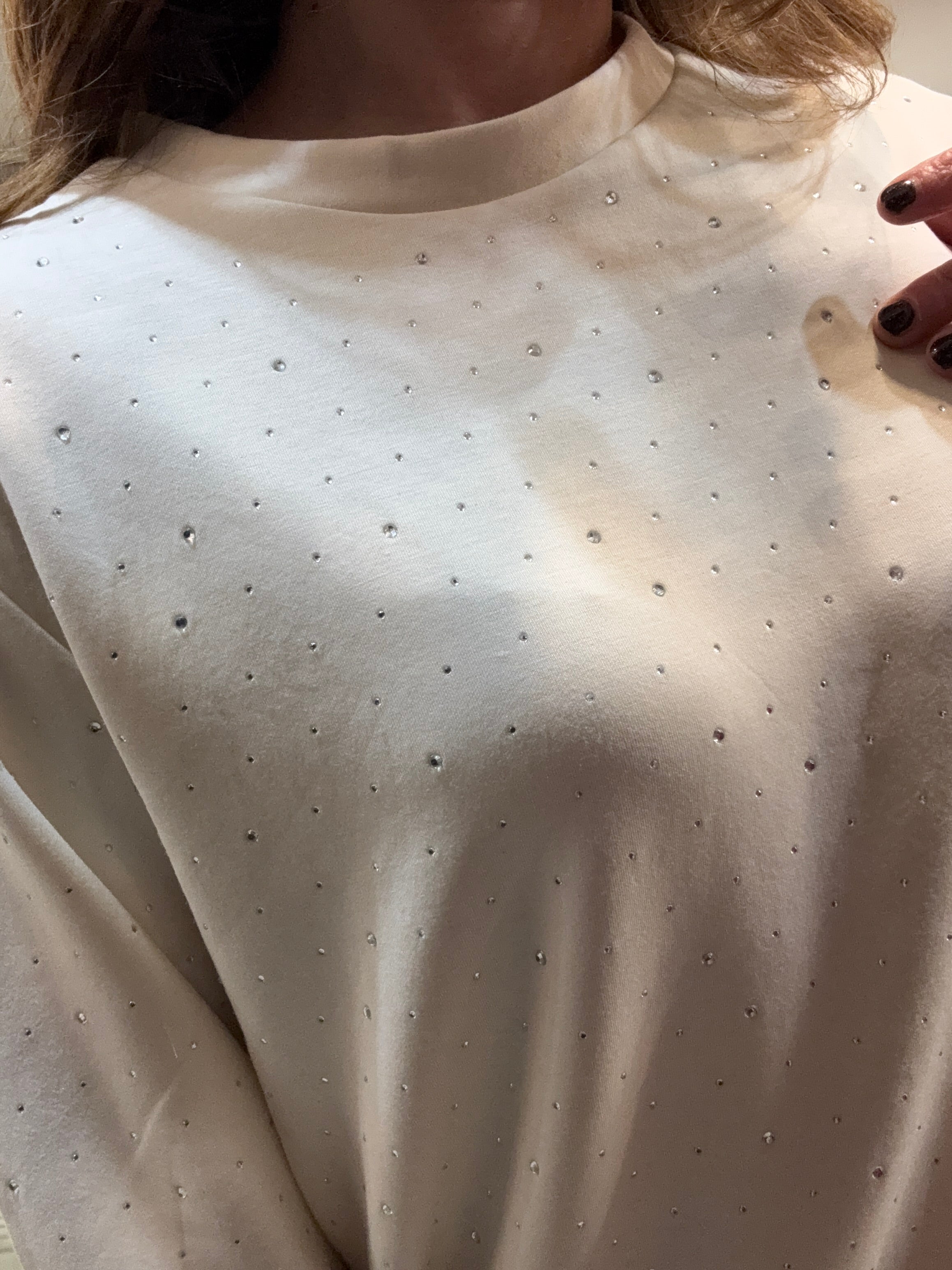 Felpa Strass Soyaconcept