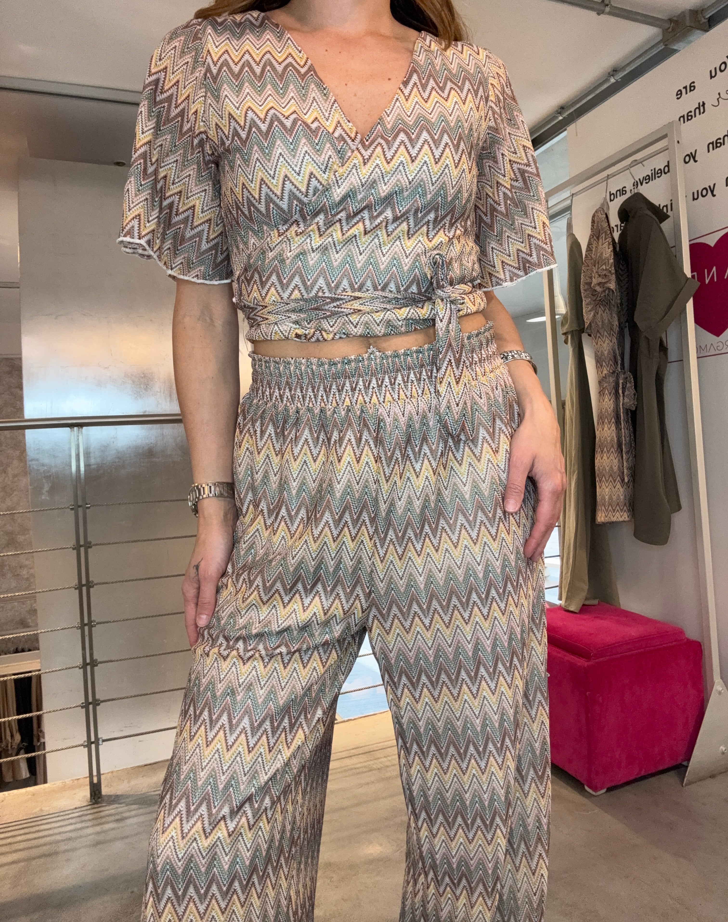 Pantaloni Multicolor Molly Bracken