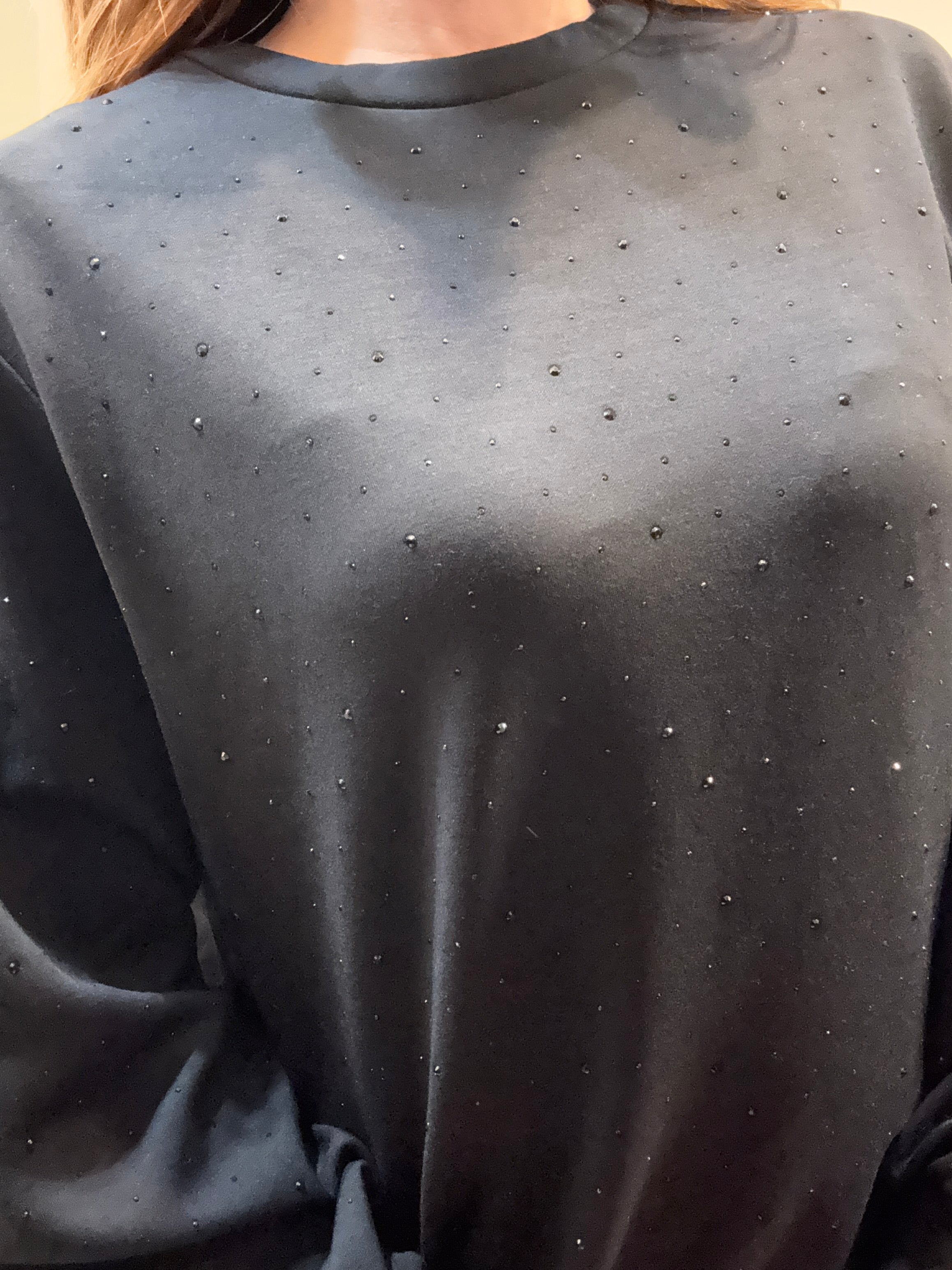 Felpa Strass Soyaconcept