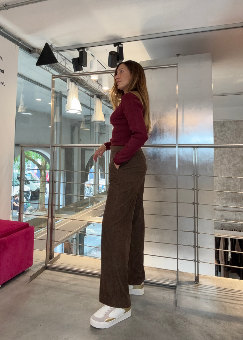Pantalone Velluto Mark Up