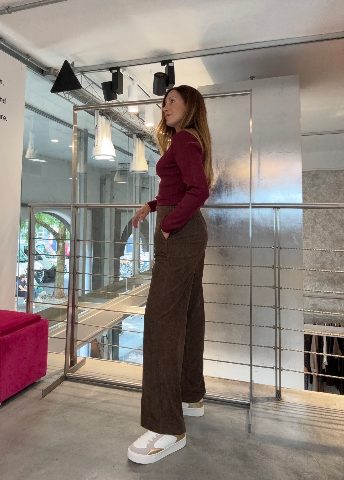 Pantalone Velluto Mark Up
