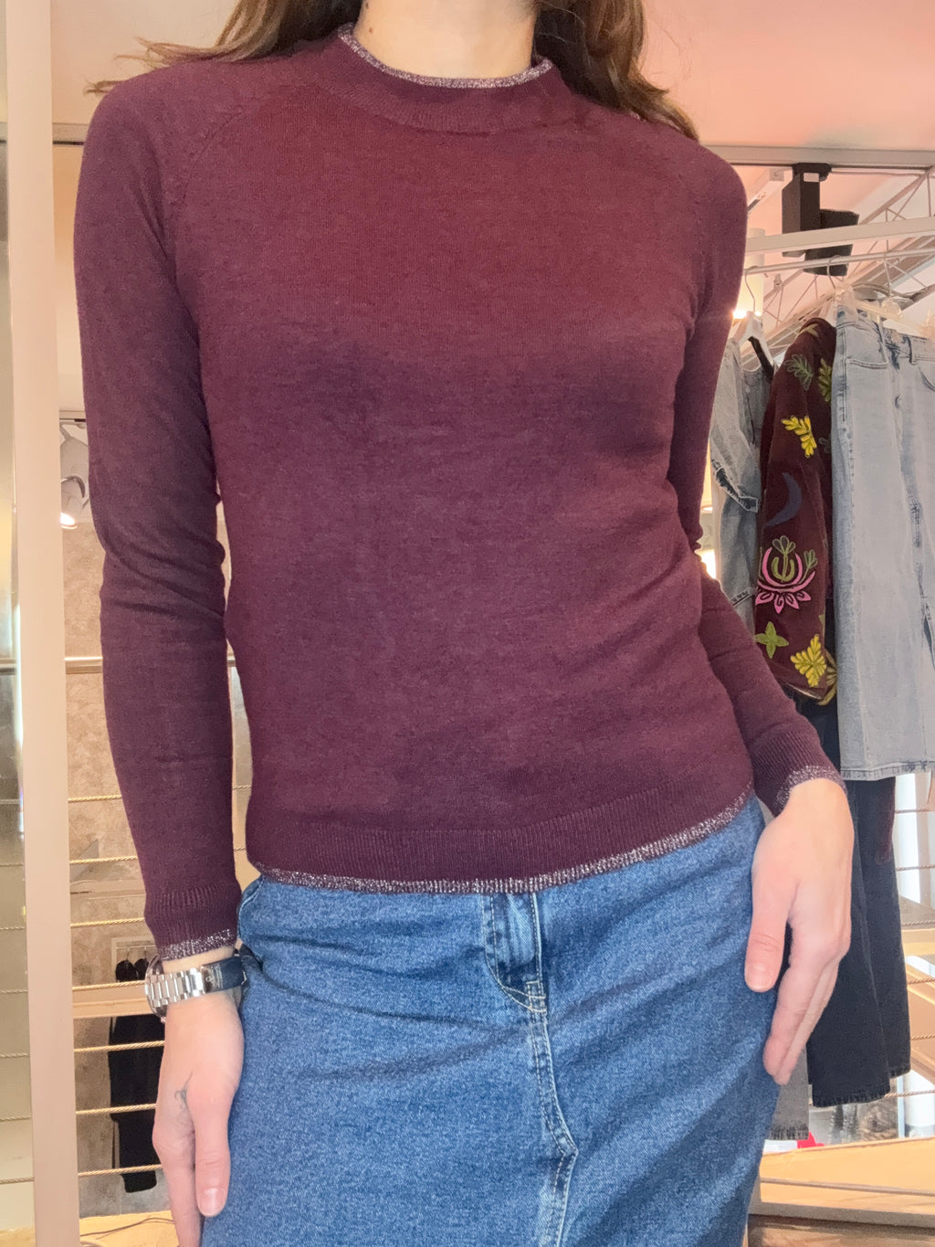 Pull Giro Lurex