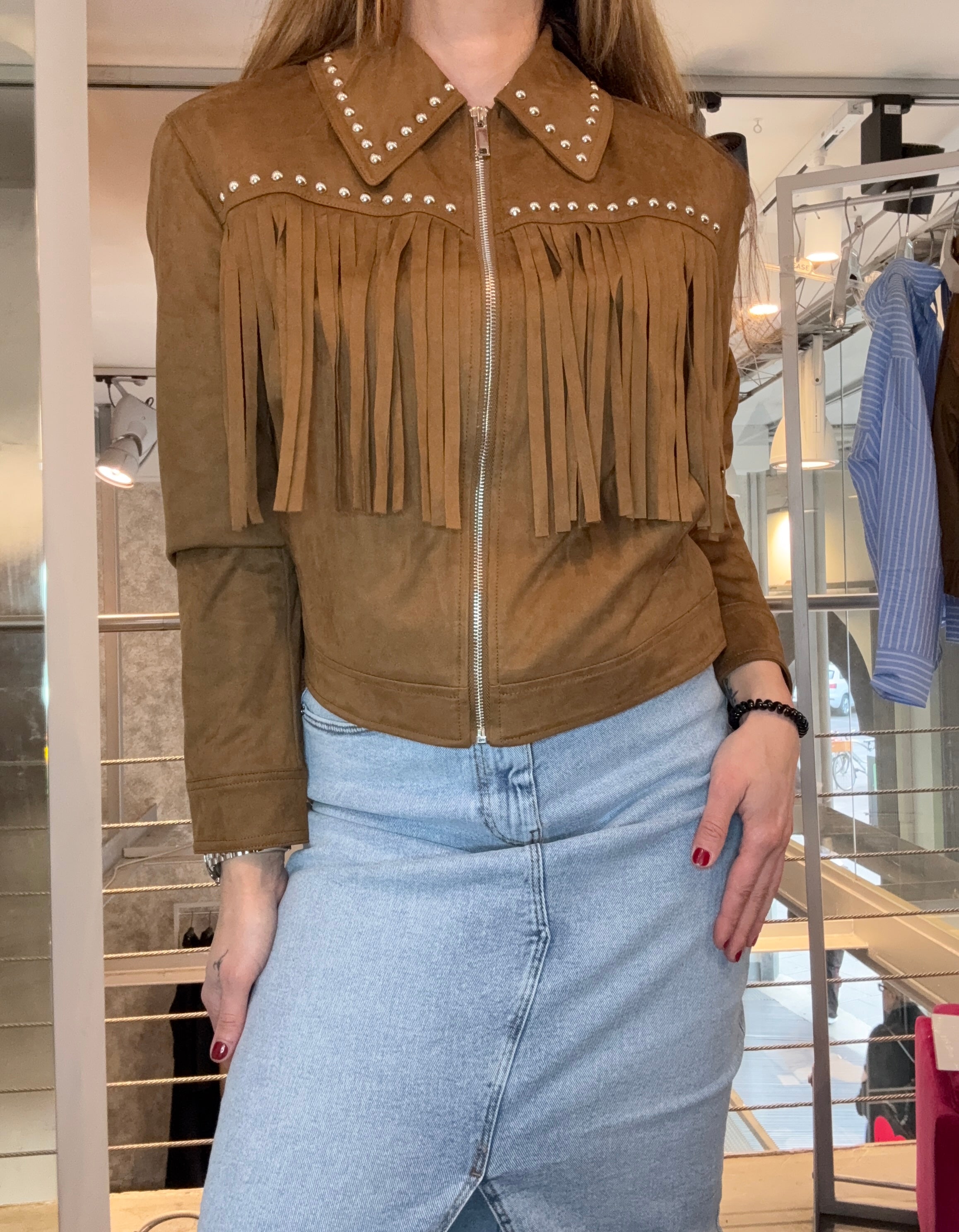 Giacca Frangia Glamorous