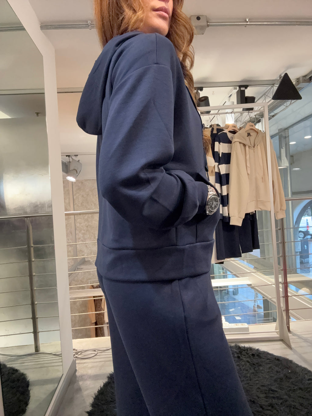Felpa Zip Vero Moda