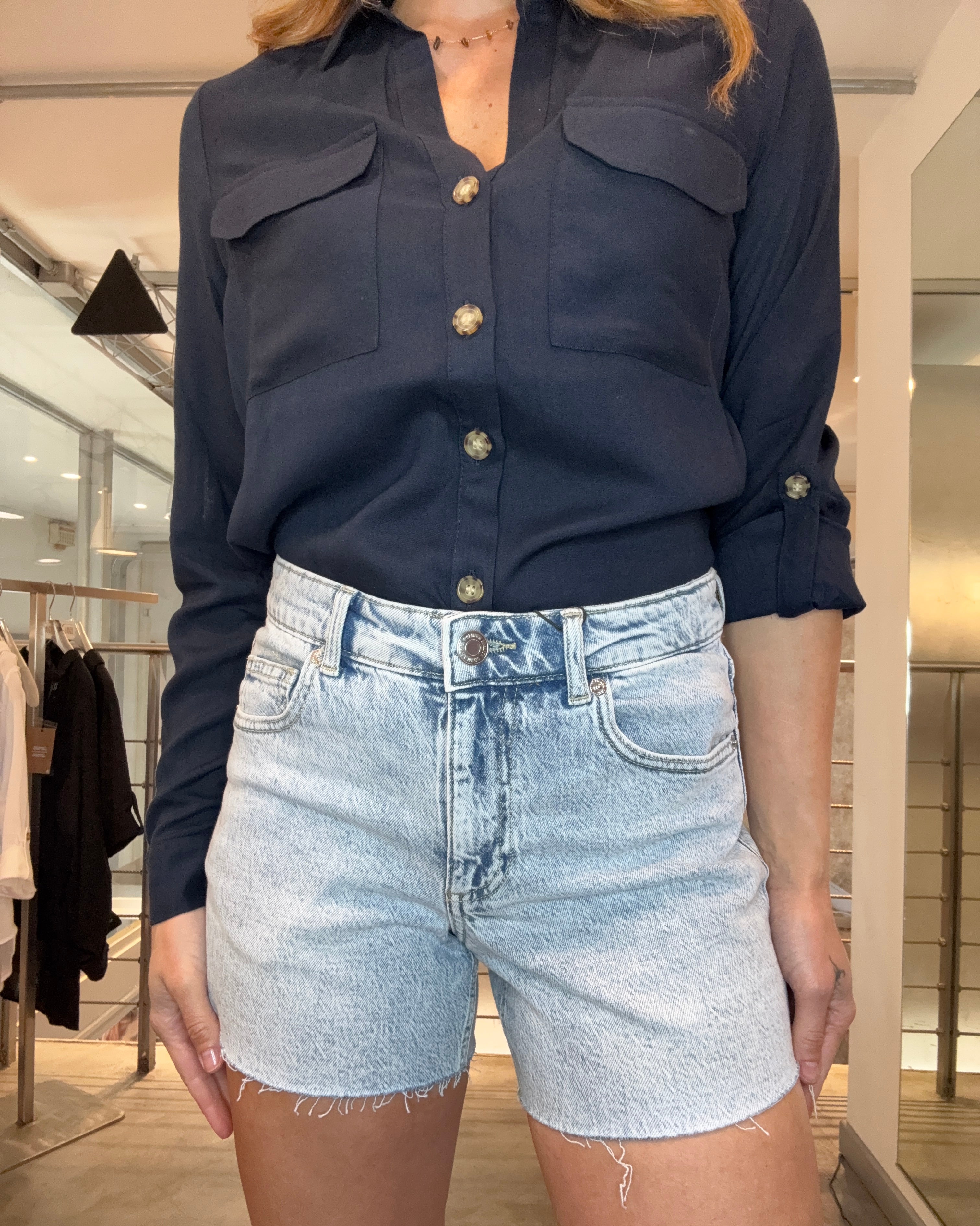 Shorts Sfrangiato Vero Moda