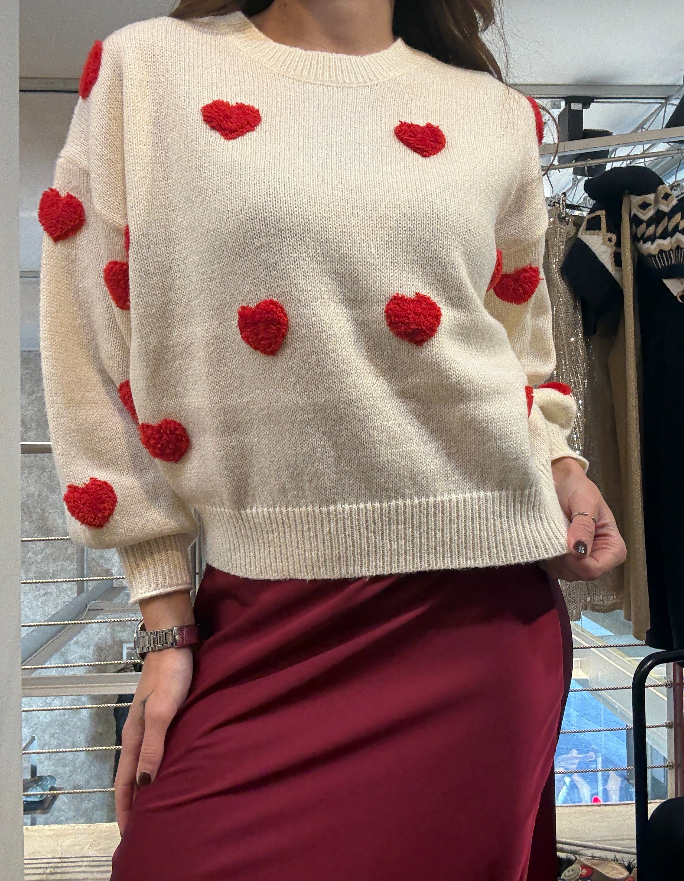 Pull Cuoricini Molly Bracken