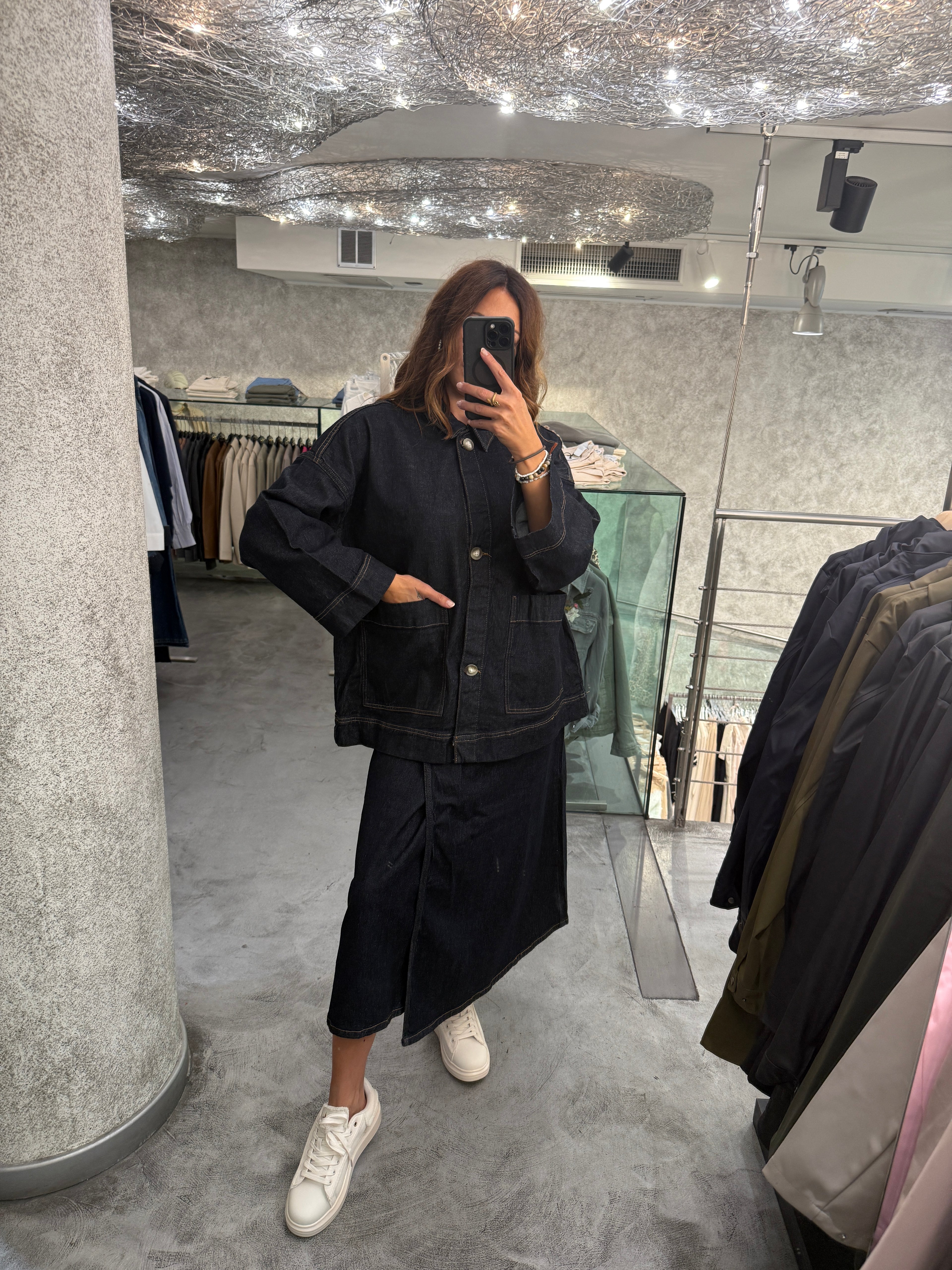 Giacca Denim Over Vero Moda