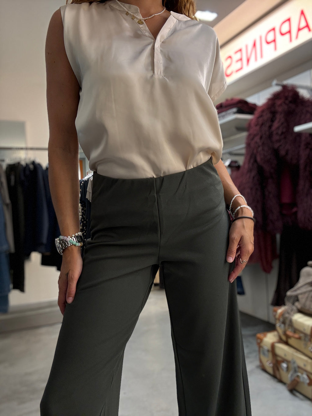 Pantalone Elasticizzato Vero Moda