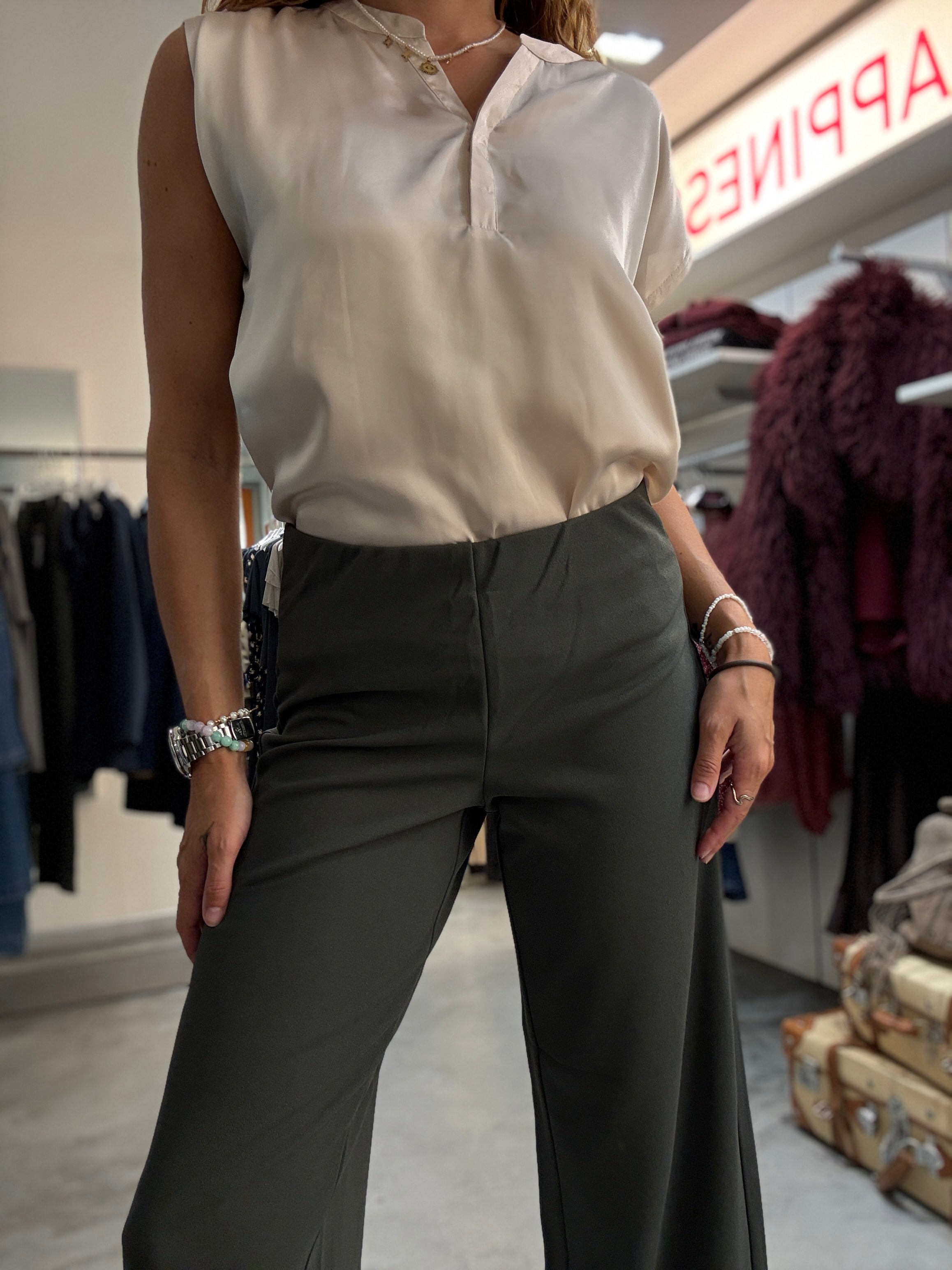 Pantalone Elasticizzato Vero Moda