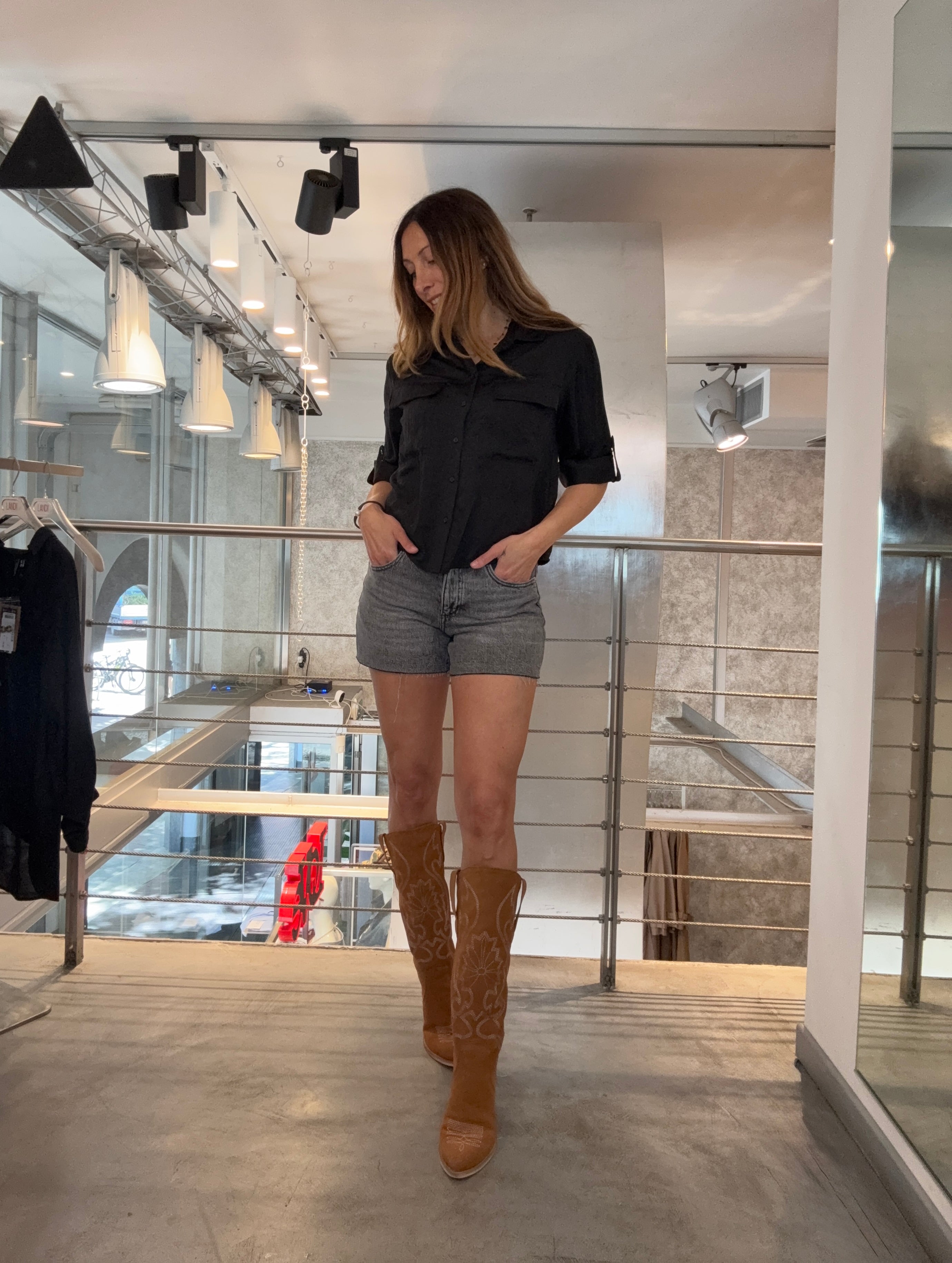 Shorts Sfrangiato Vero Moda