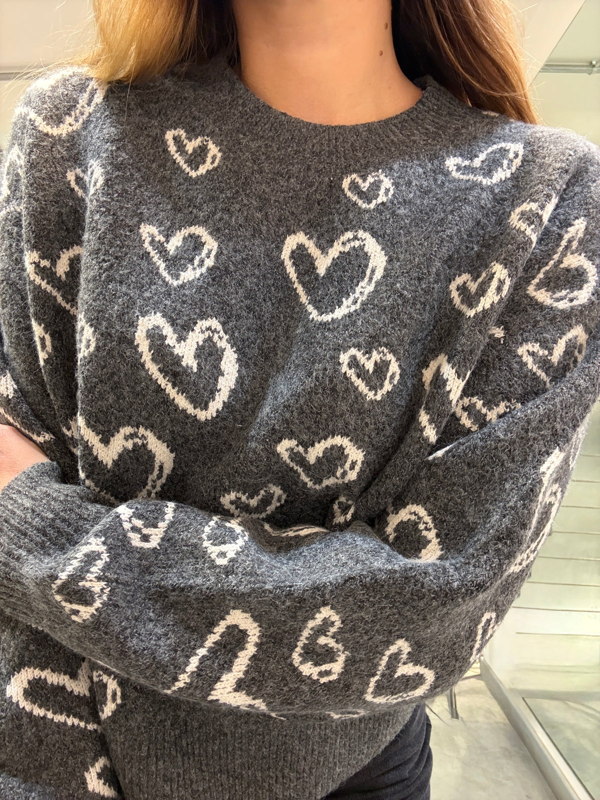 Pull Cuori Vero Moda