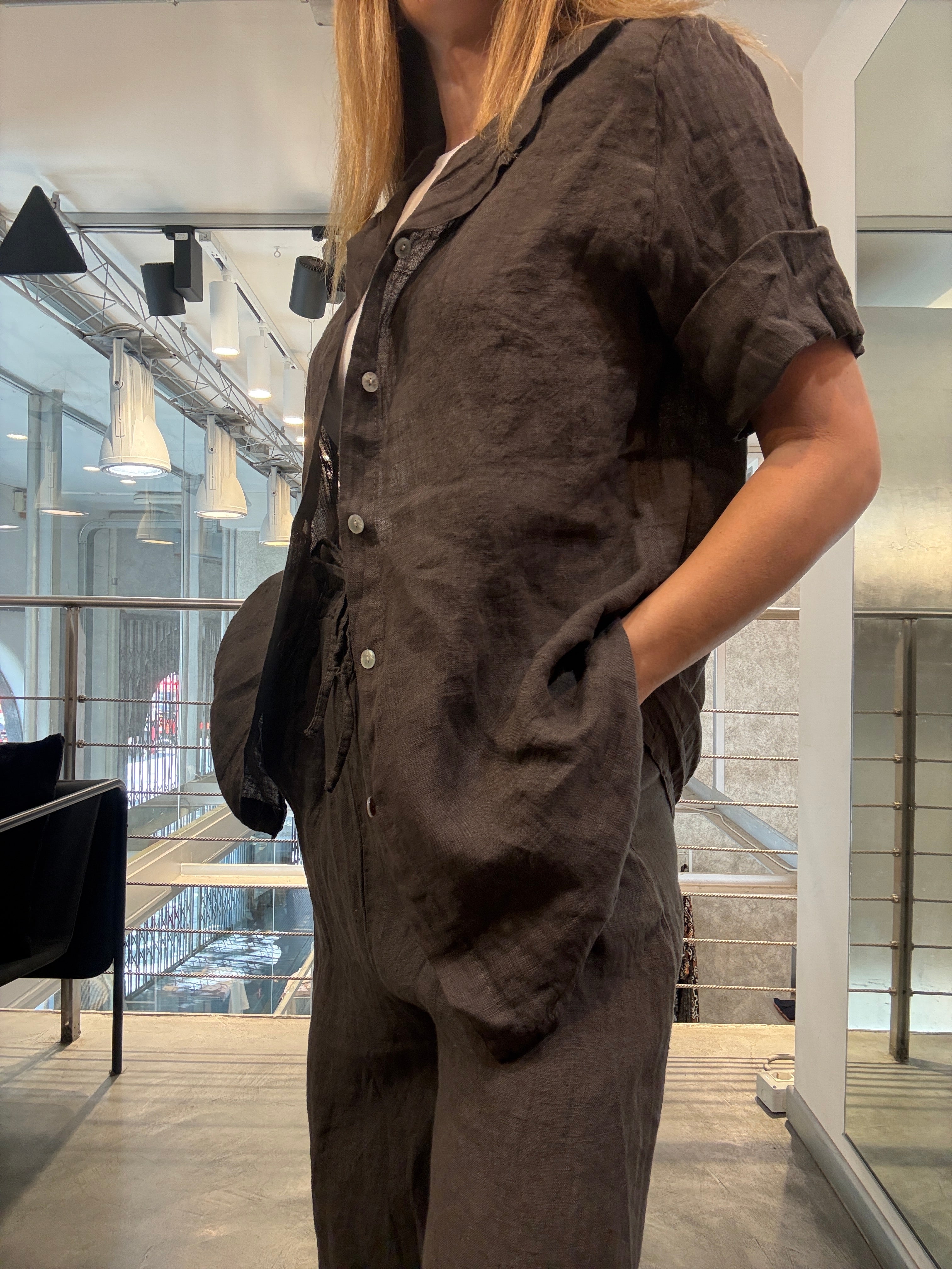 Camicia Lino Landi Love