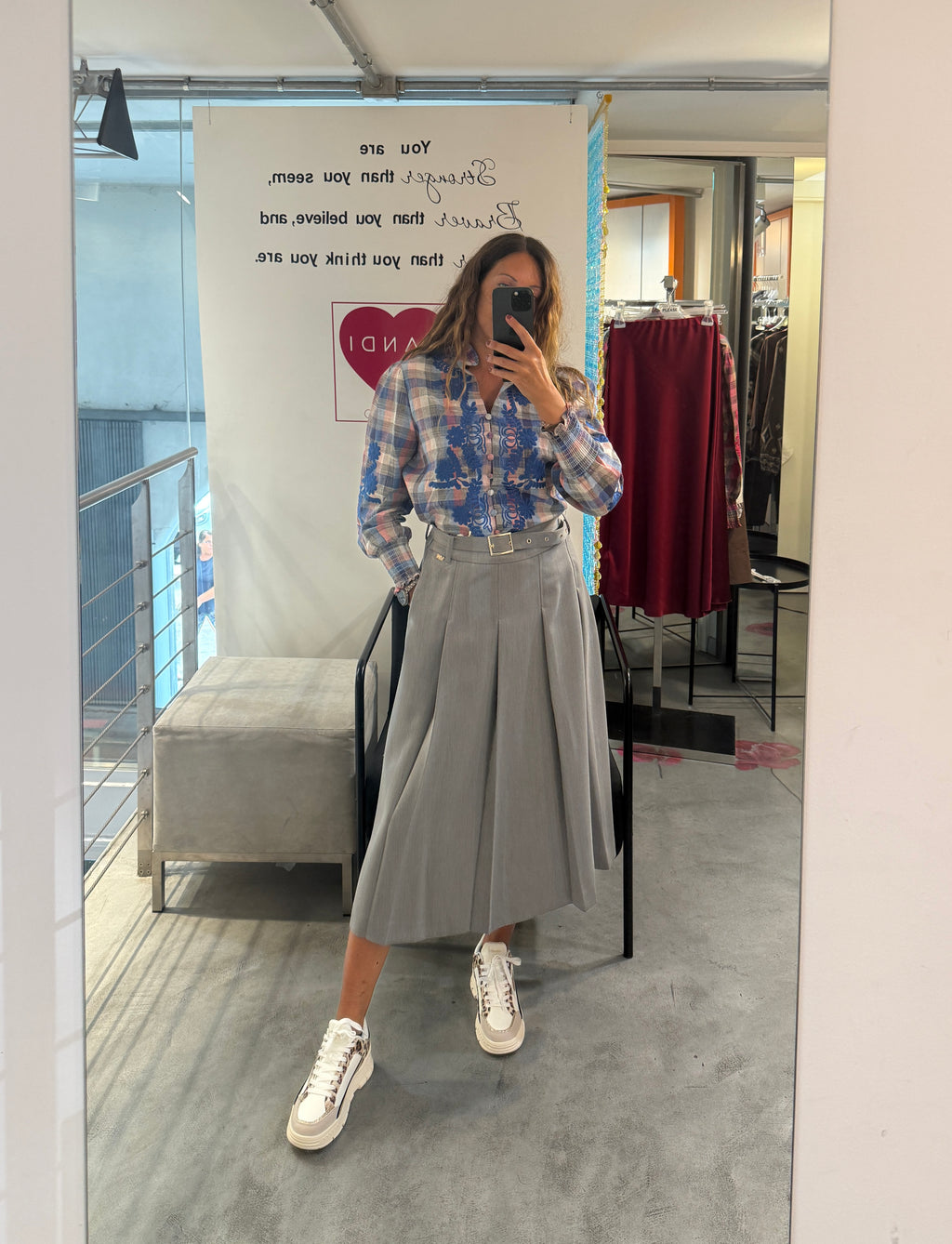 Camicia Ricamo Fiori