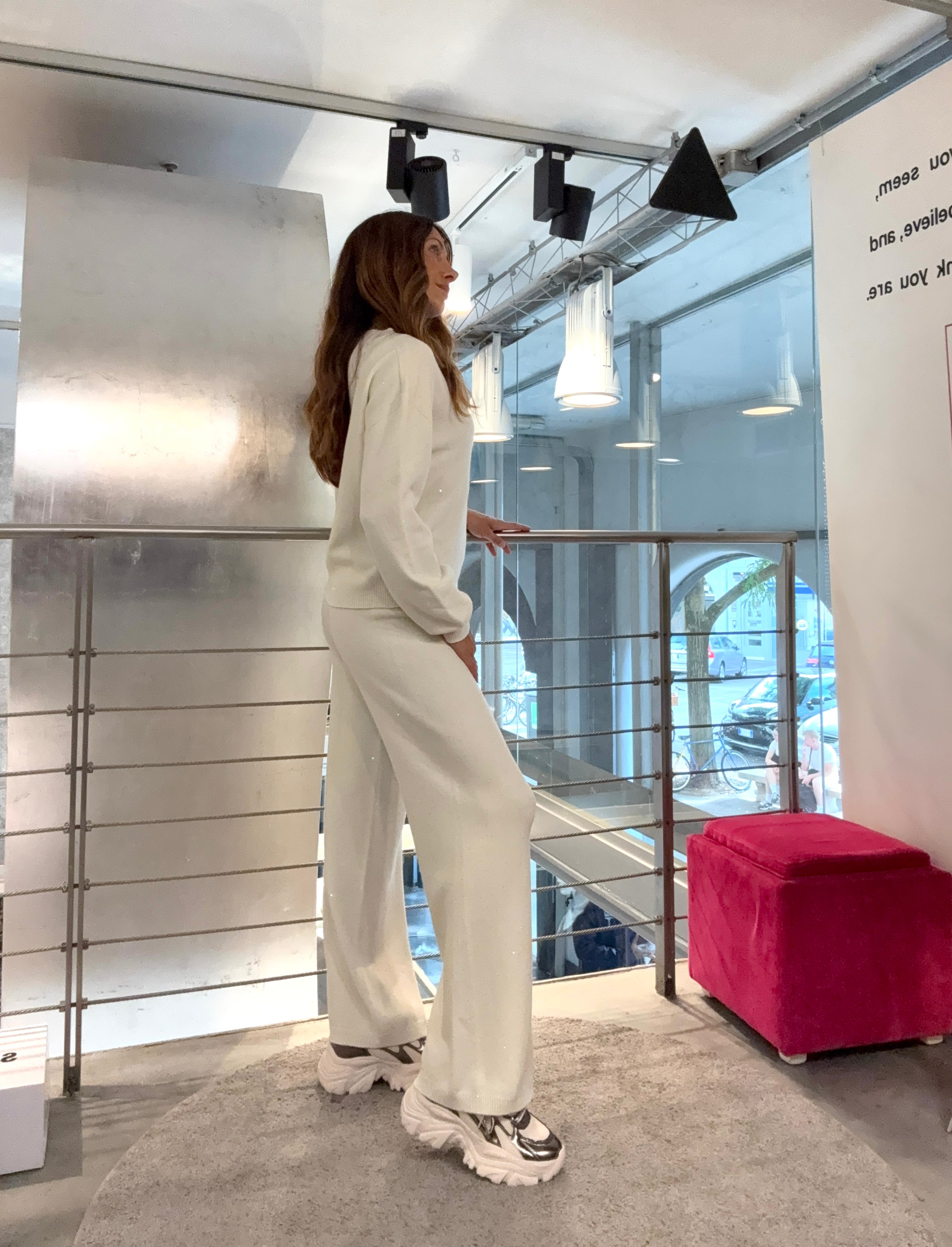 Pantalone Maglia Glitter Hinnominate