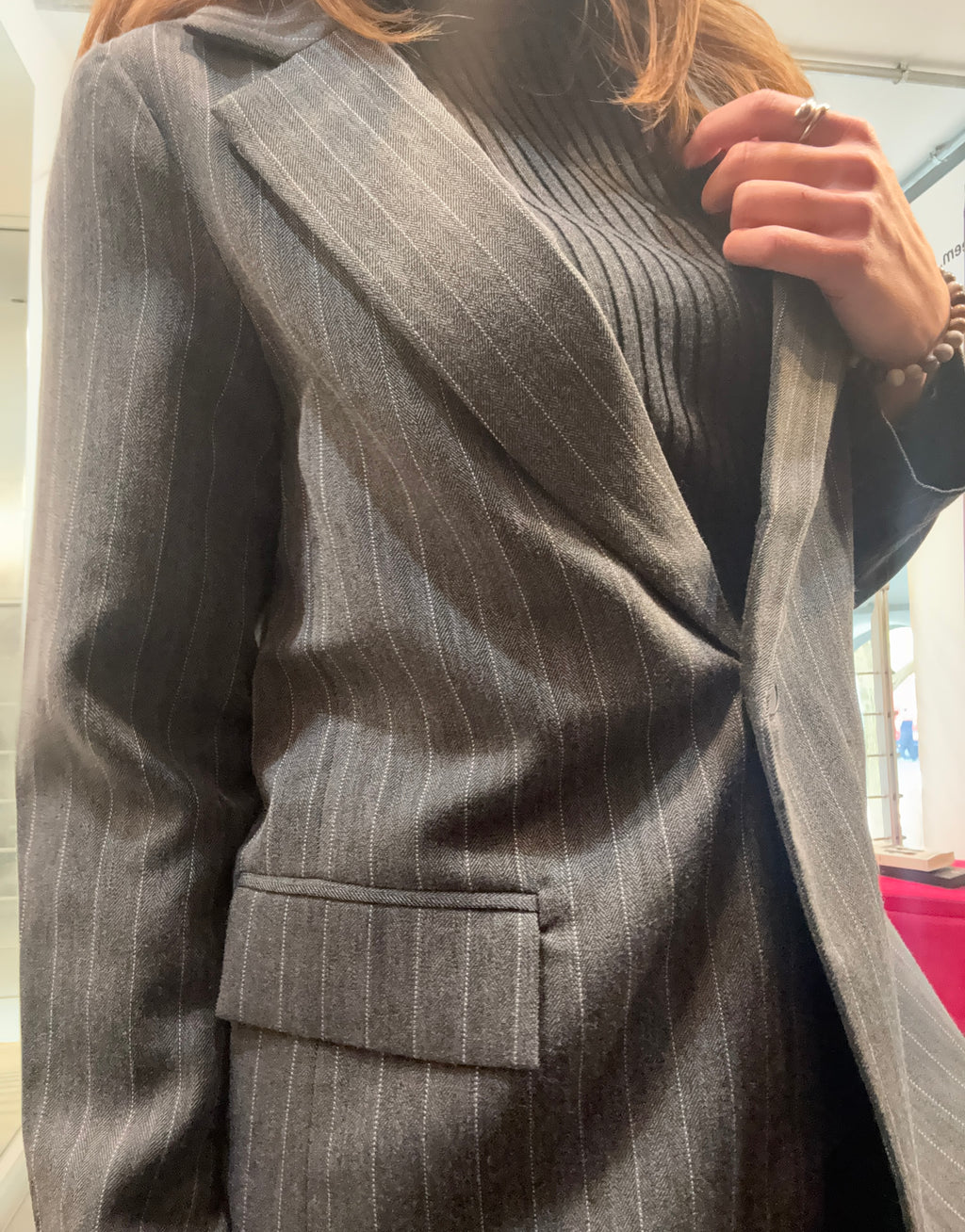 Blazer Gessato Molly Bracken