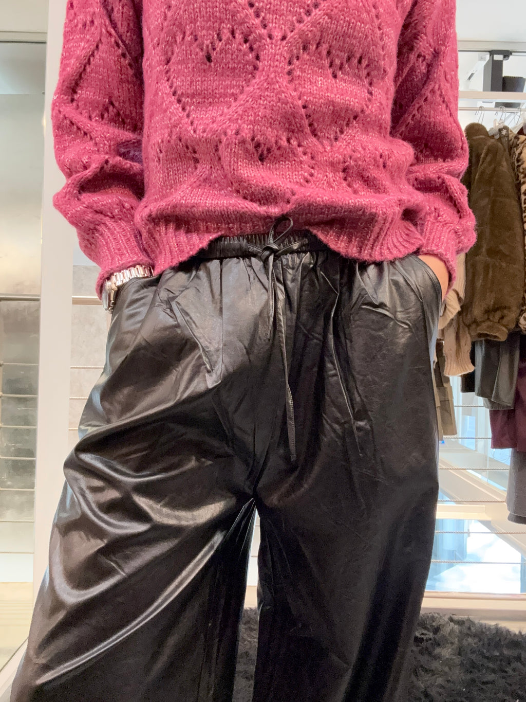 Pantaloni Ecopelle Molly Bracken