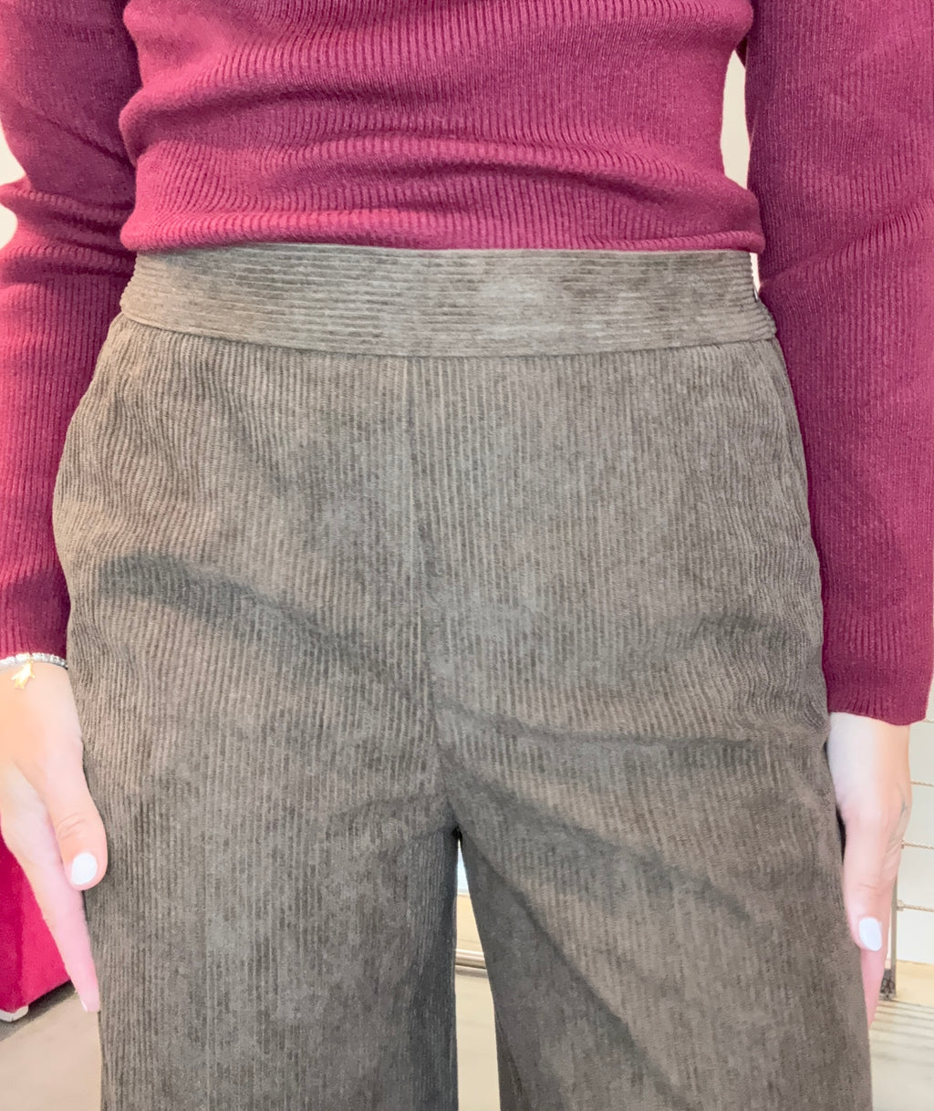 Pantalone Velluto Mark Up
