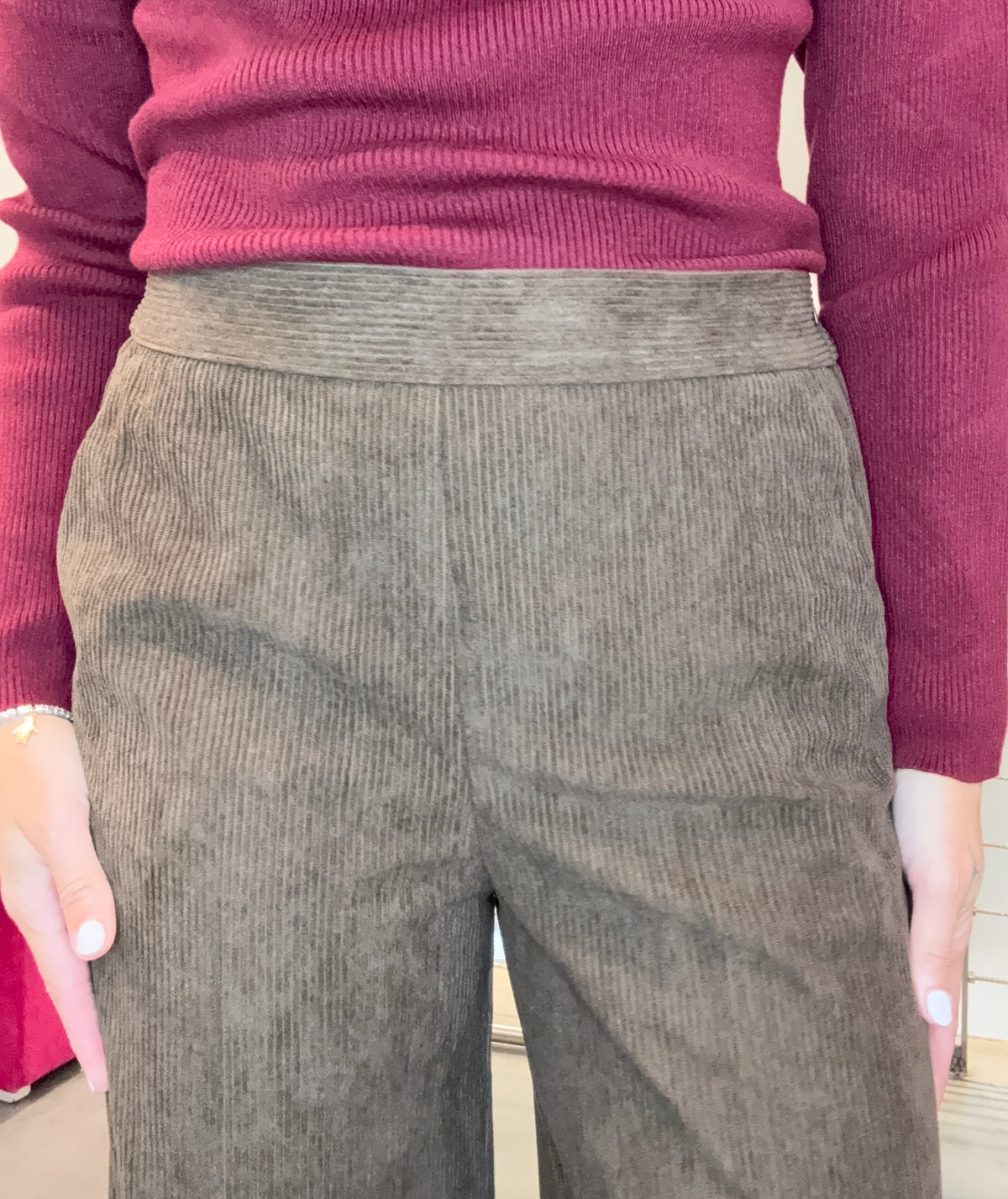 Pantalone Velluto Mark Up