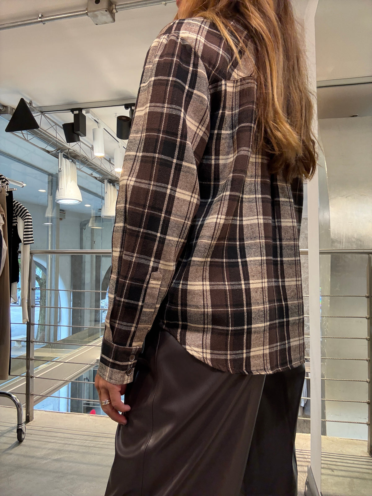 Camicia Check Mark Up