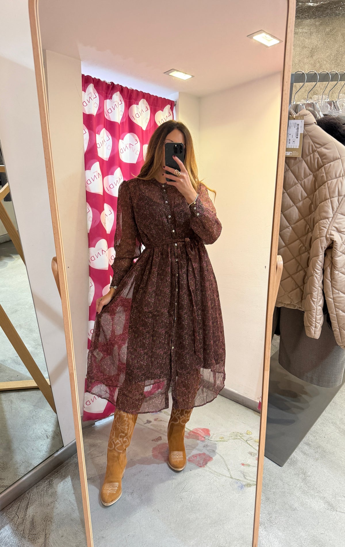 Abito Chemisier Fiori Molly Bracken