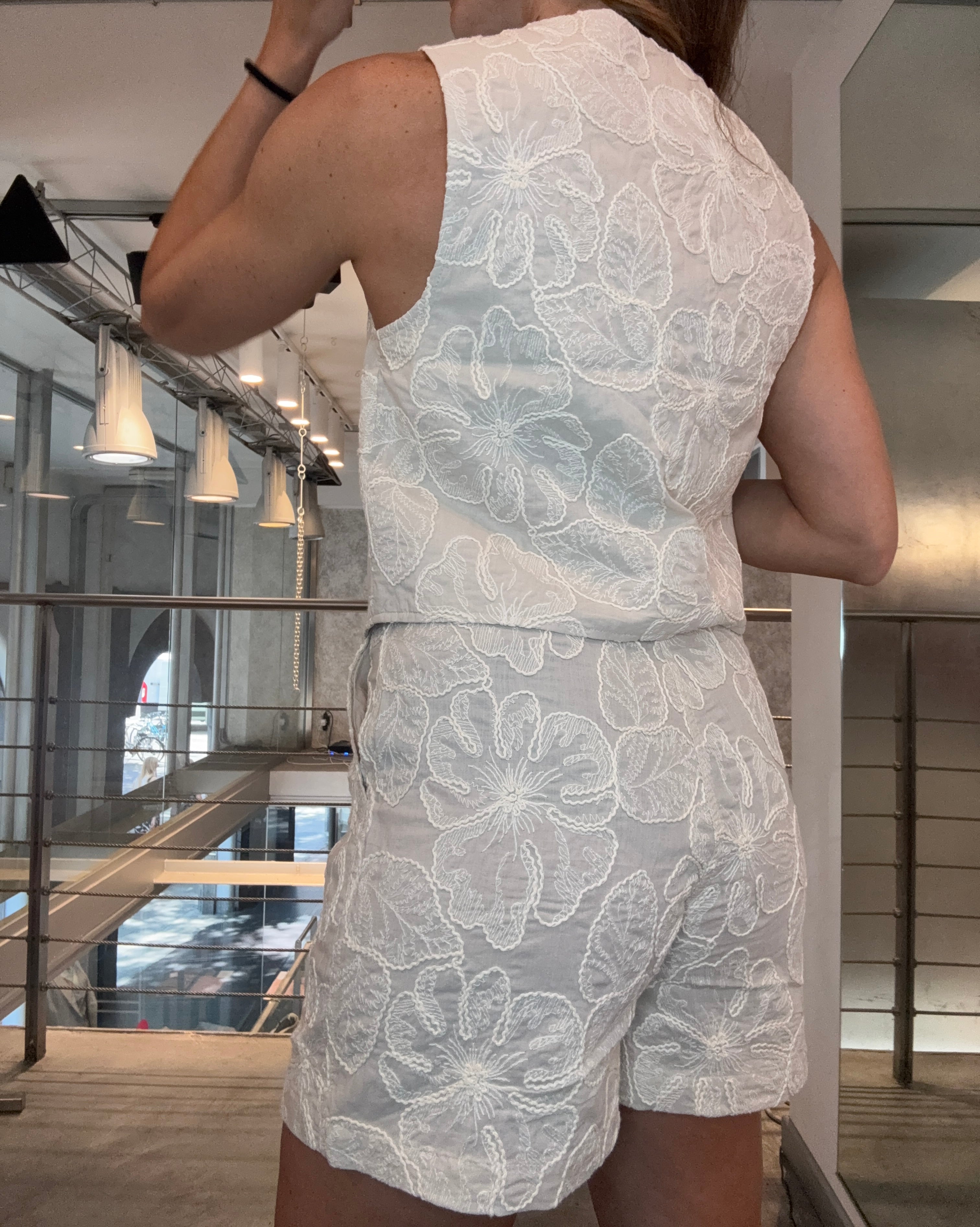 Gilet Ricamo Vero Mida