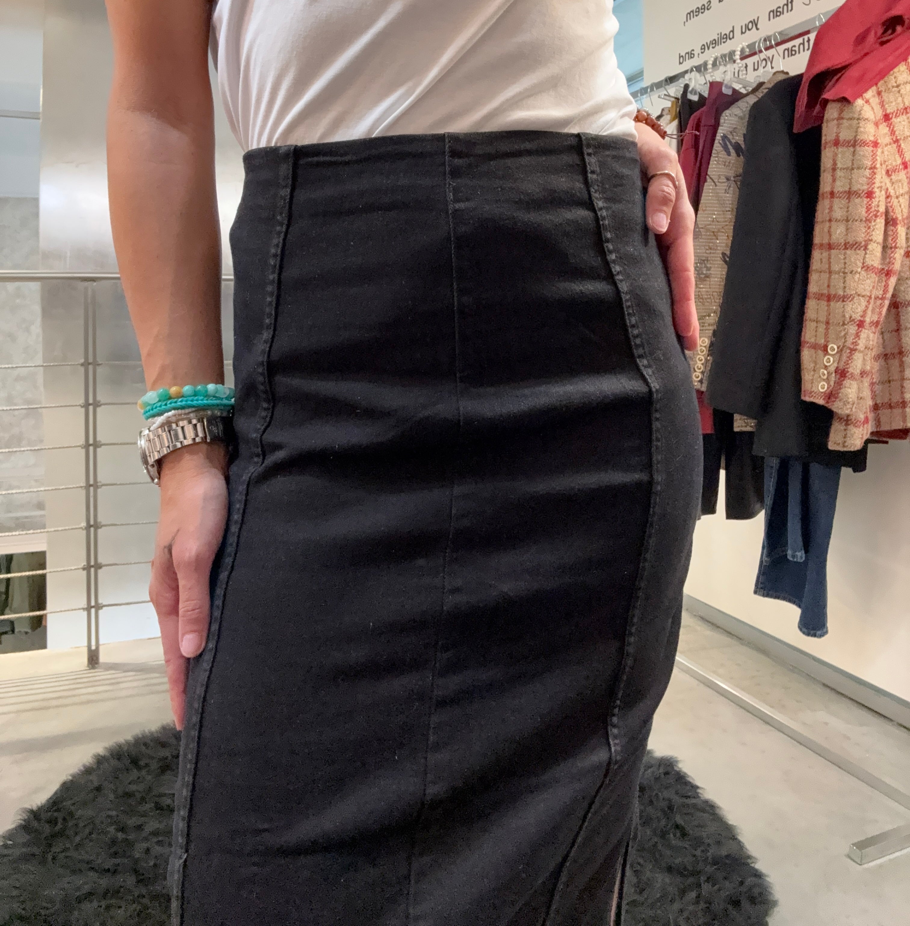 Gonna Tubino Denim Vero Moda