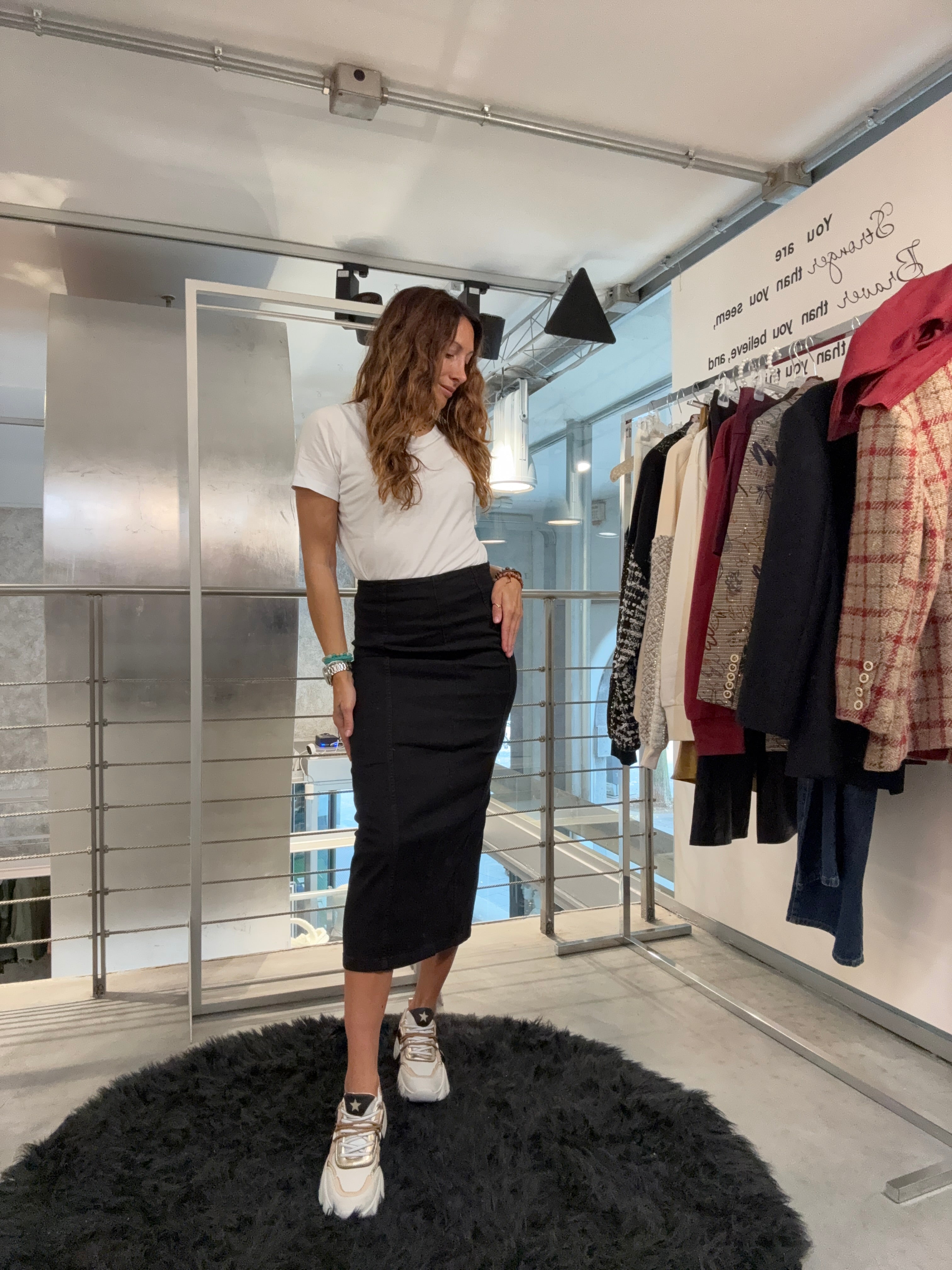 Gonna Tubino Denim Vero Moda