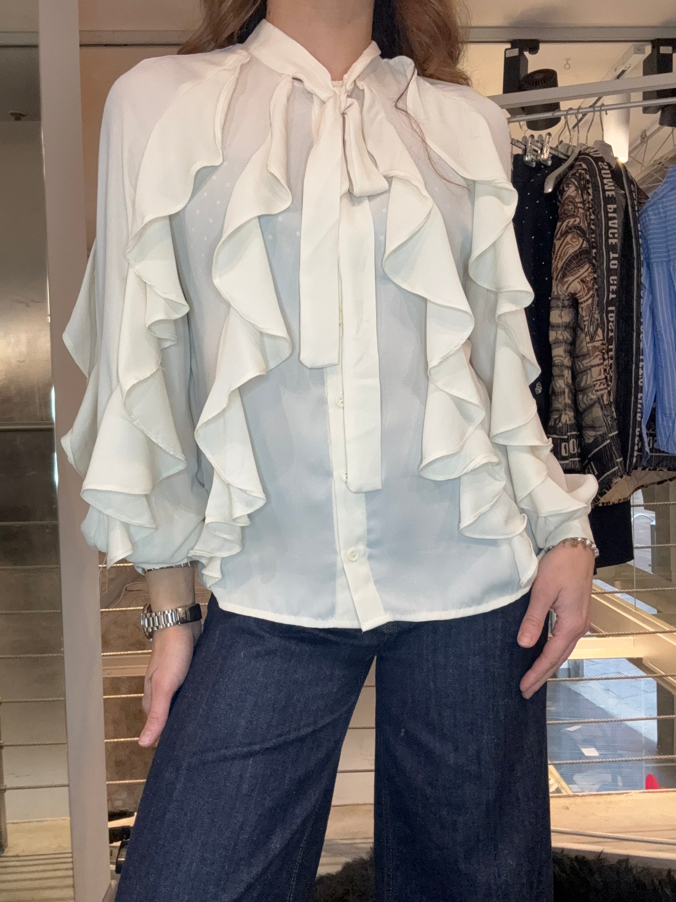 Camicia Rouches Glamorous