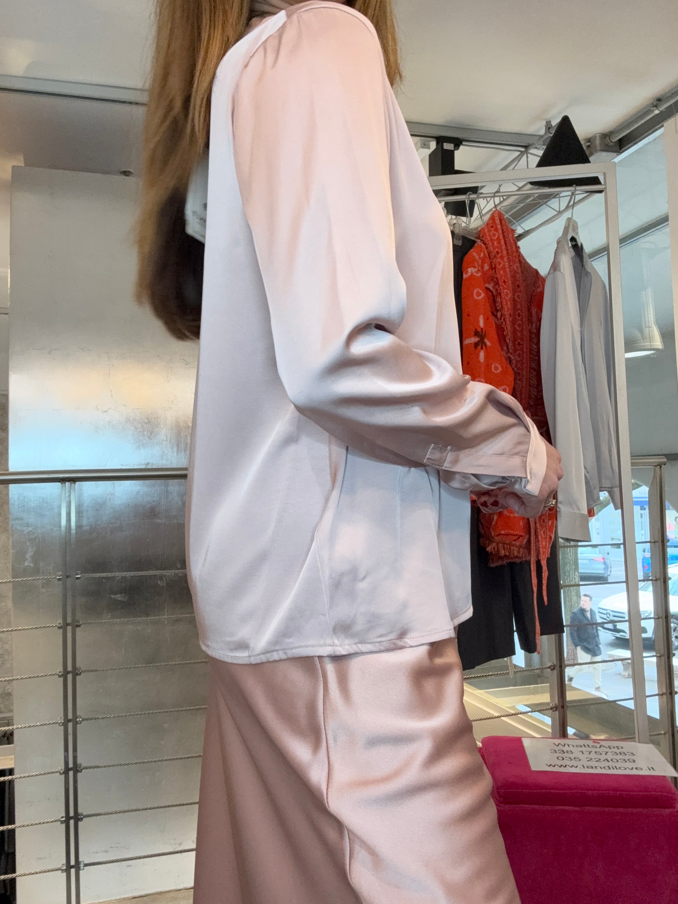 Camicia Raso Mark Up