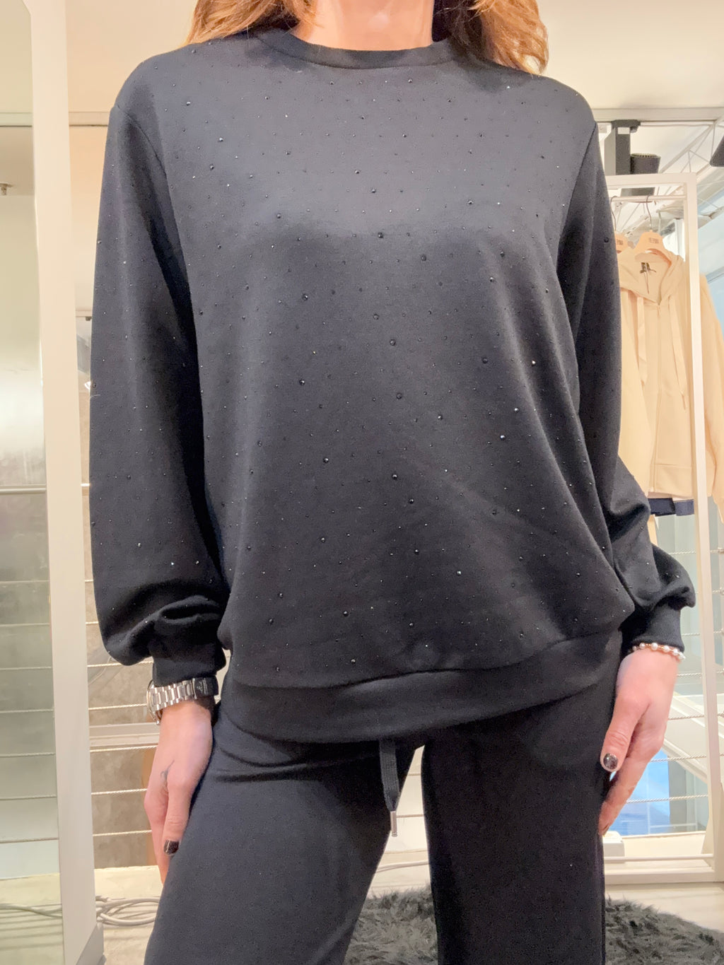 Felpa Strass Soyaconcept